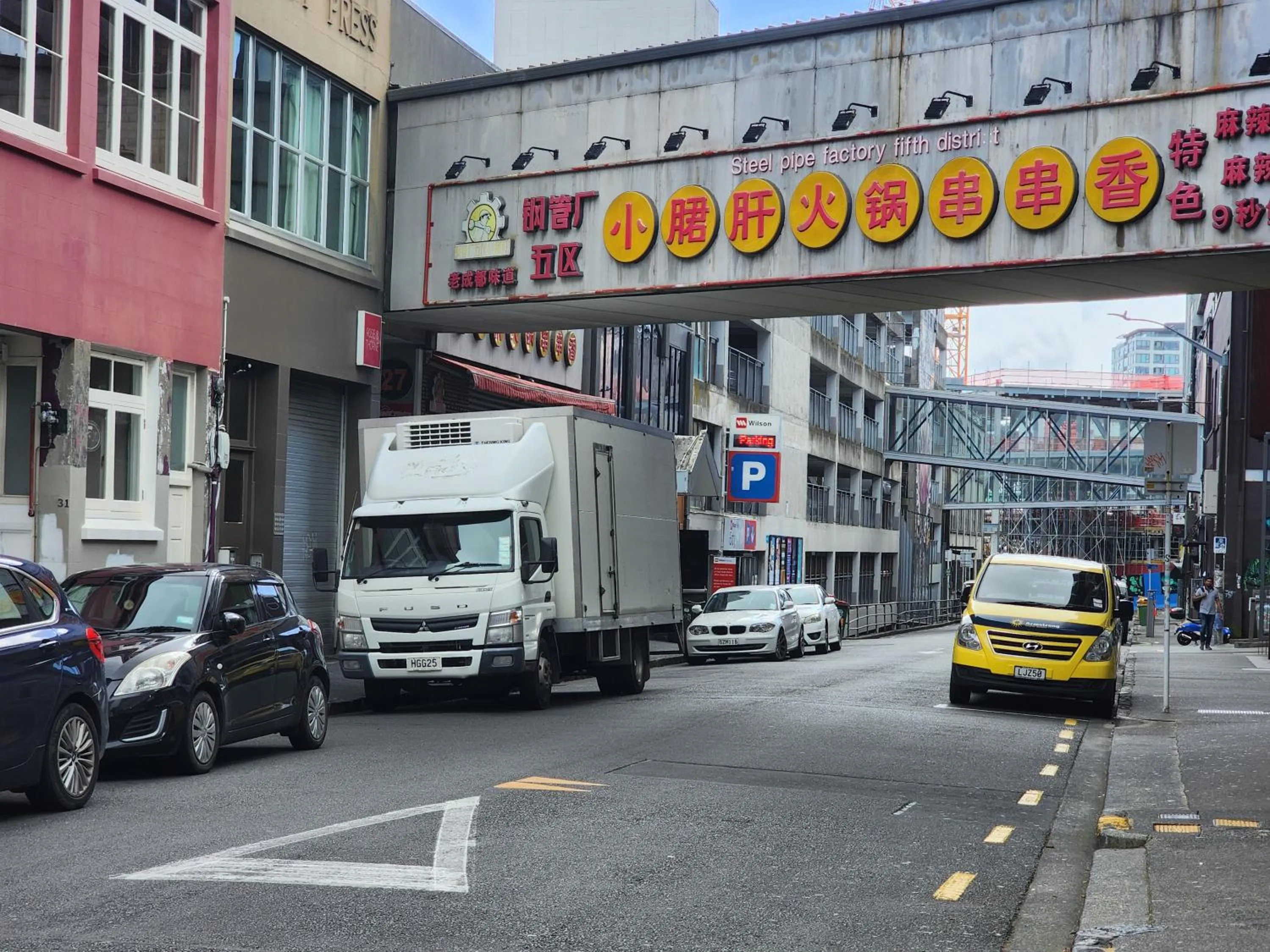 Street view in Newton Lodge Auckland