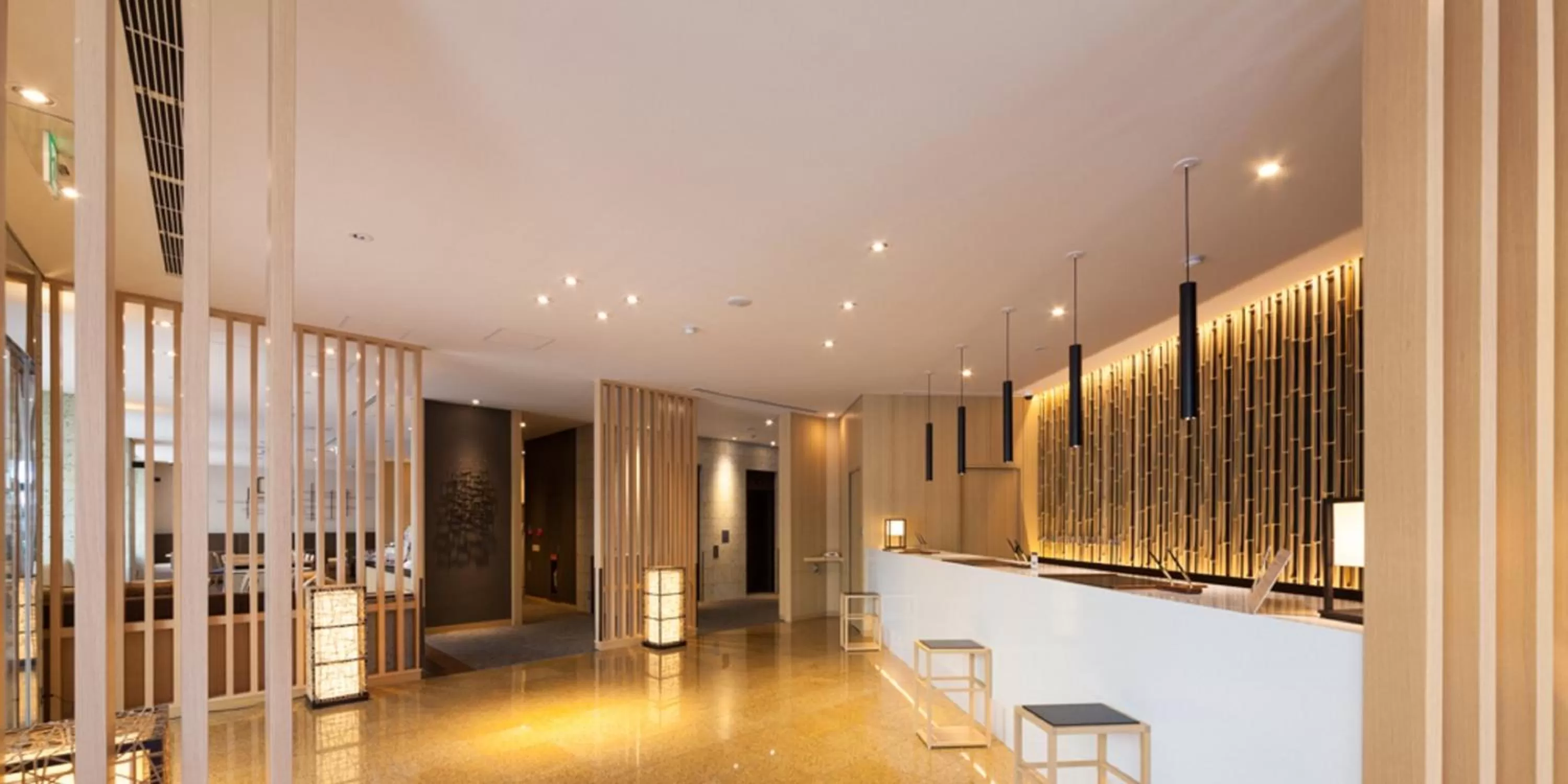 Lobby or reception in Nishitetsu Resort Inn Beppu