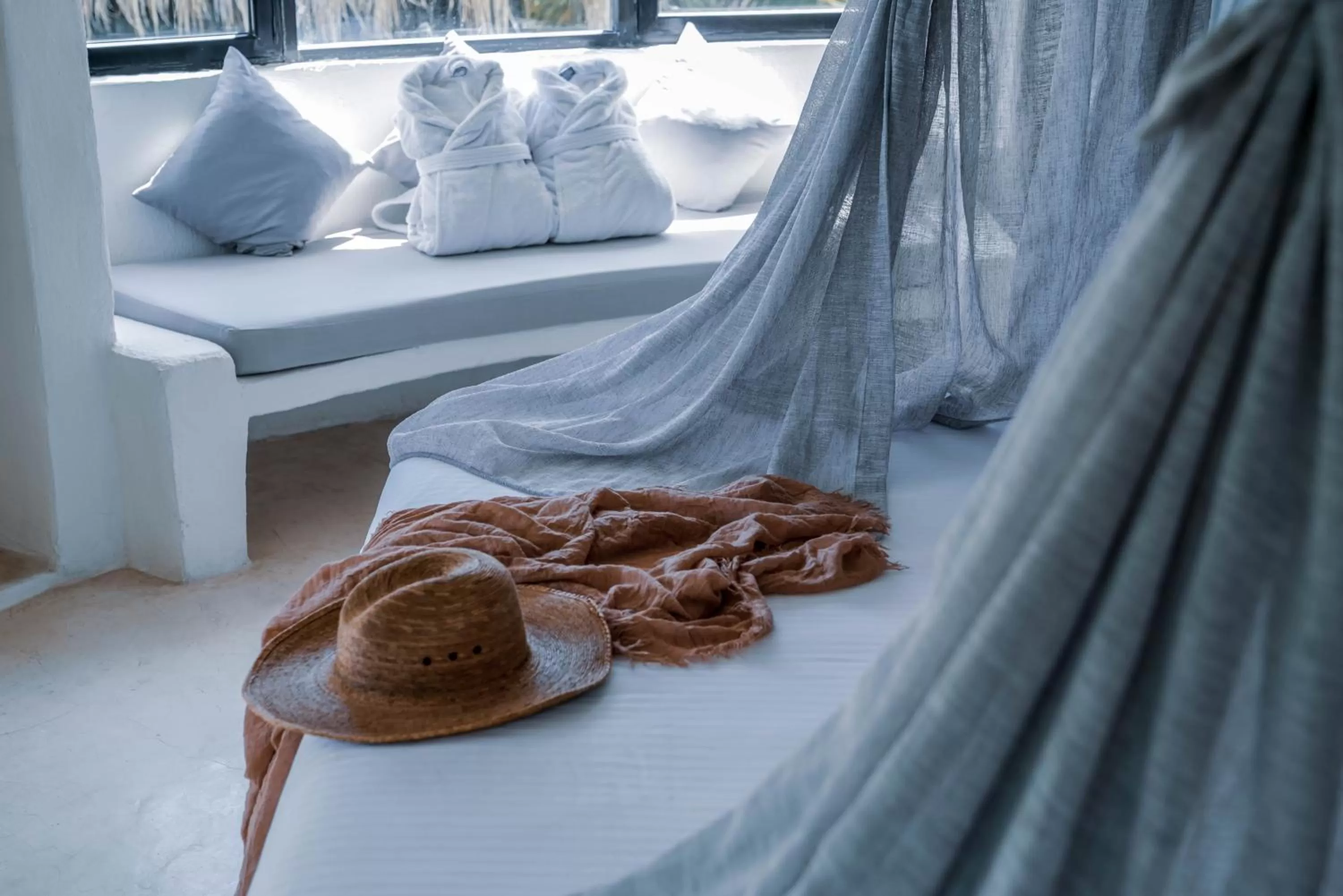 Bed in Coco Tulum Zen Zone Hotel