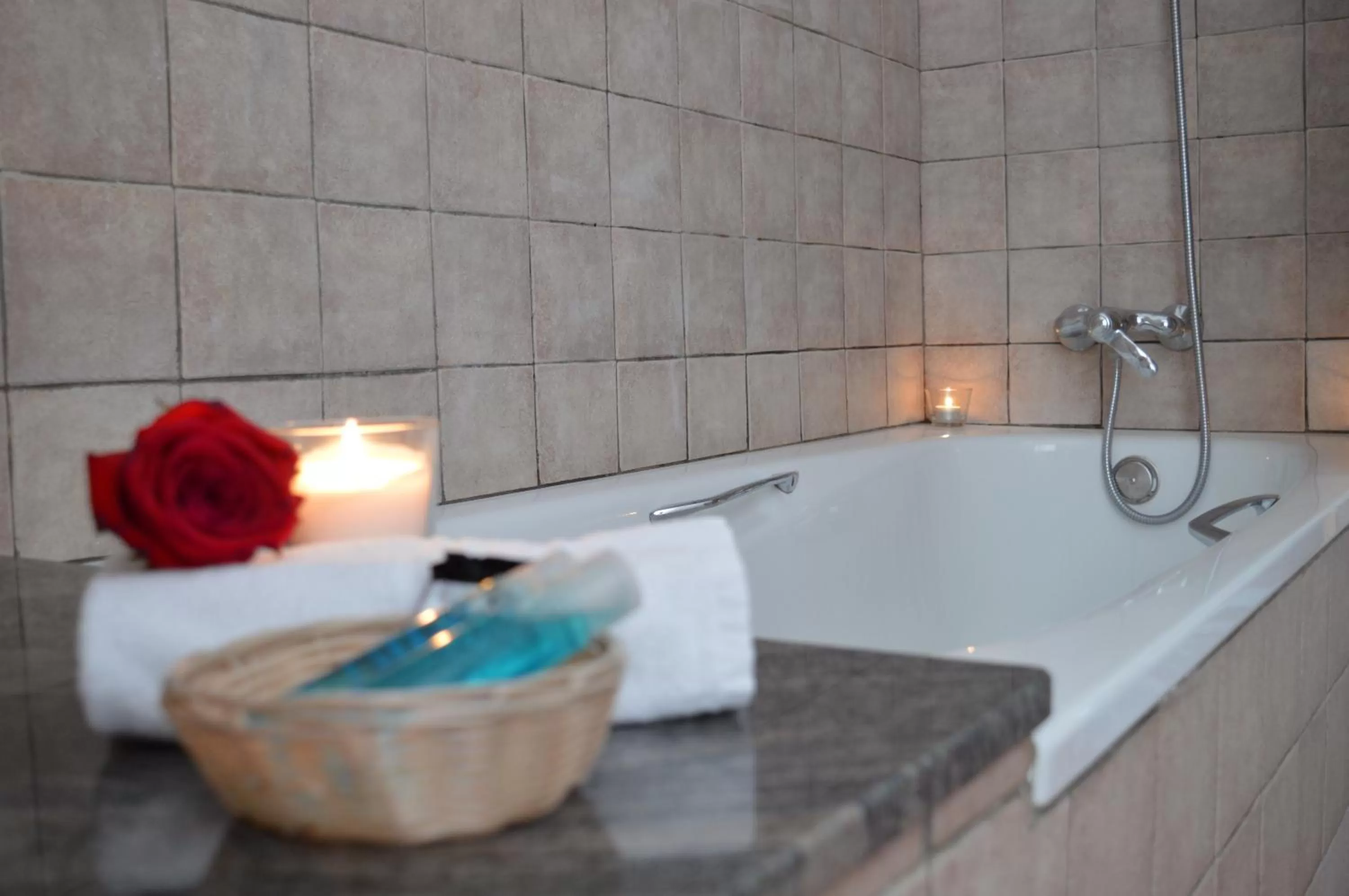 Bathroom in Agroturismo Binissafullet Vell