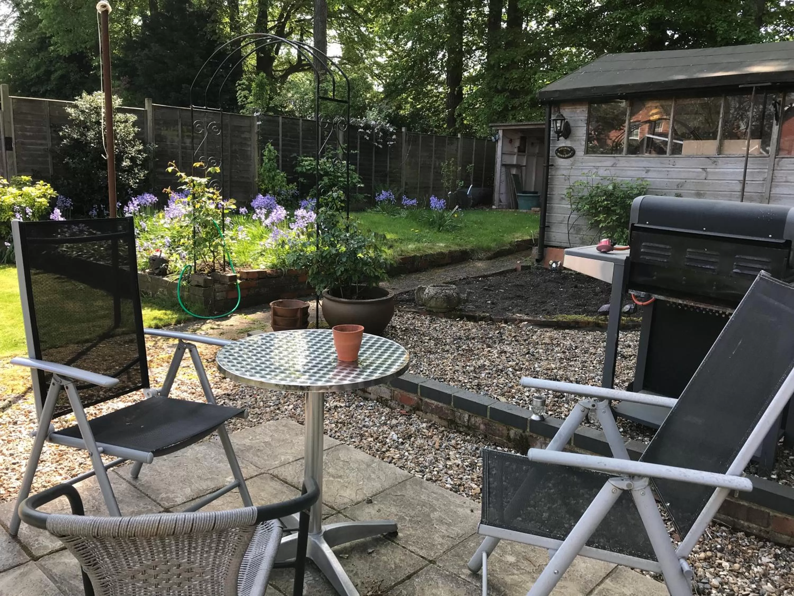 Property building in Melrose cottage