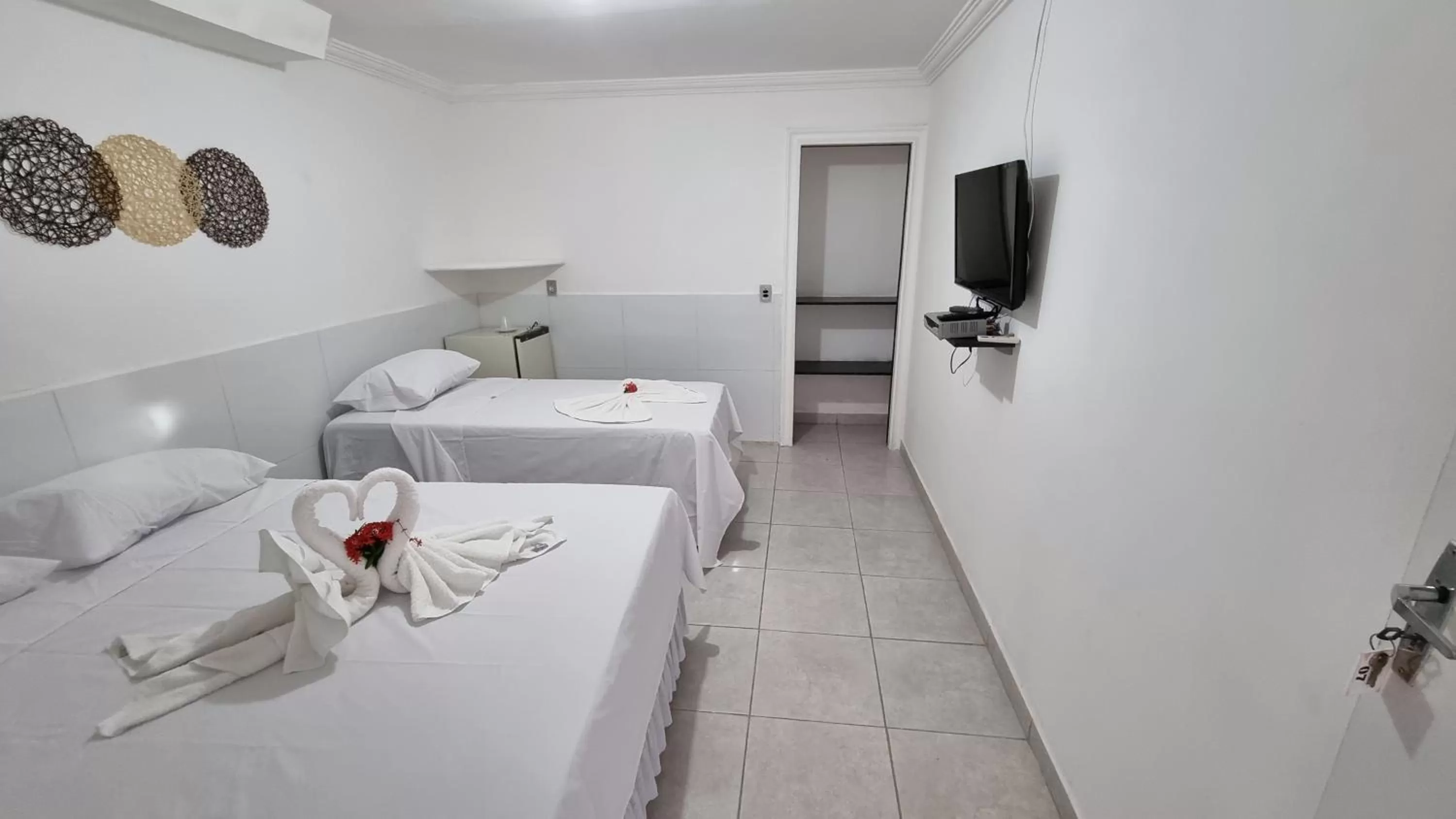 Bedroom, Bed in Ecomar Pousada