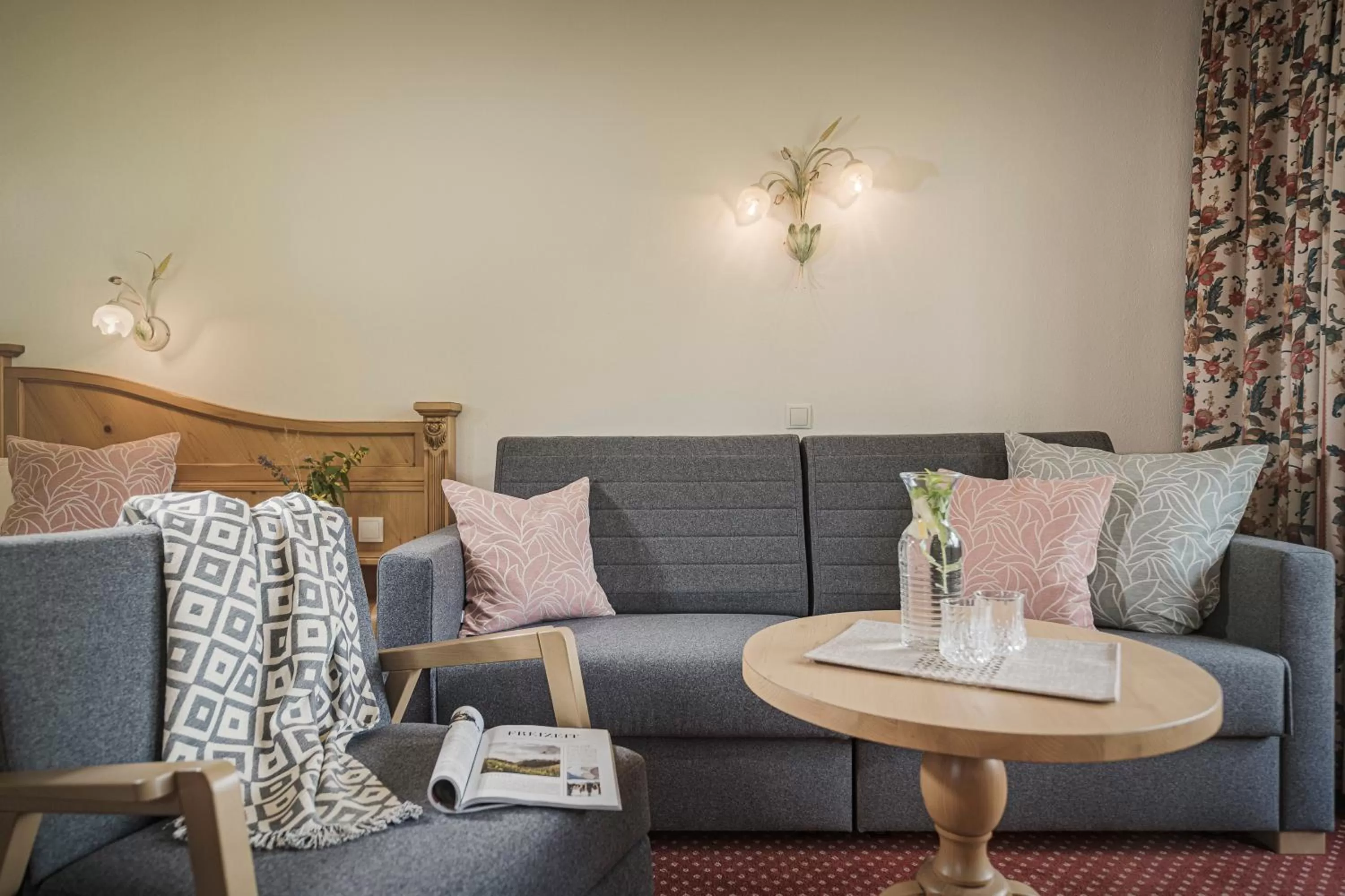 Living room in Biohotel Rastbichlhof