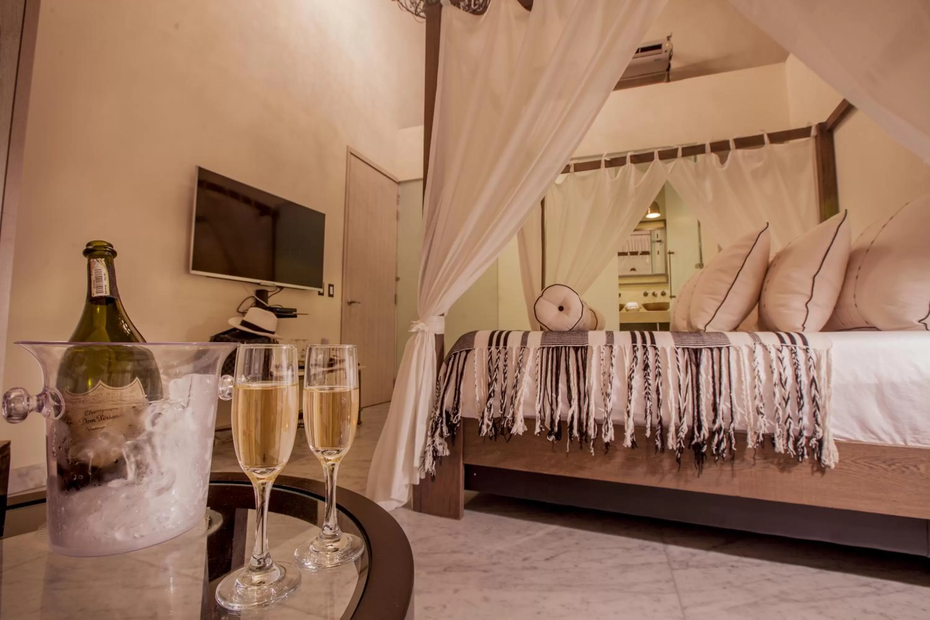 Bedroom, Bed in Casa de Alba Hotel Boutique