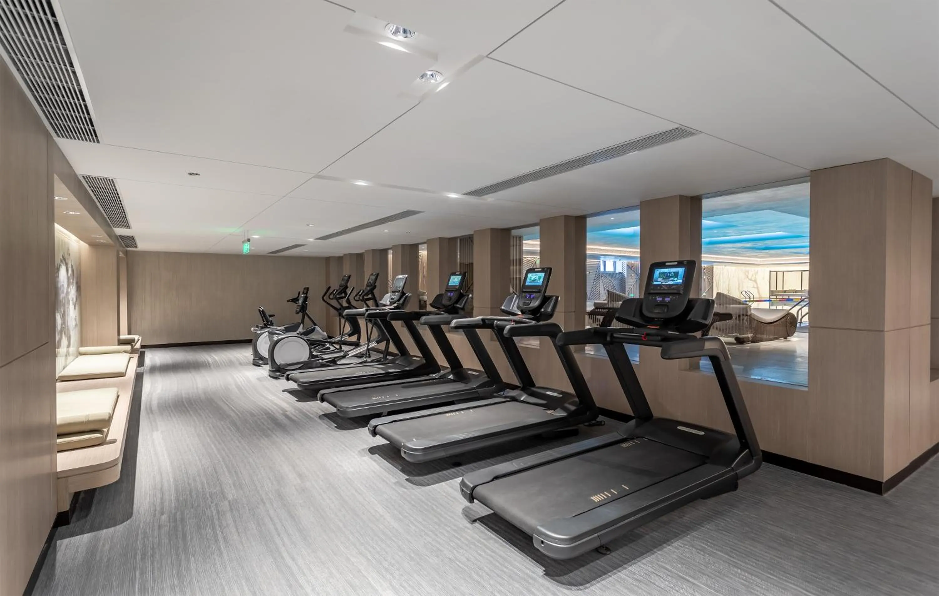 Fitness centre/facilities in HUALUXE Xi'an Chanba by IHG