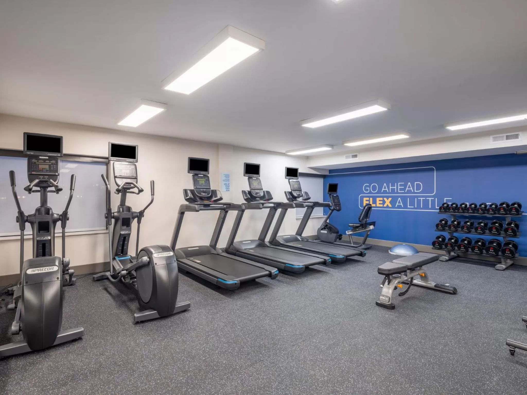Fitness centre/facilities in Holiday Inn Express & Suites Greensboro - I-40 atWendover by IHG