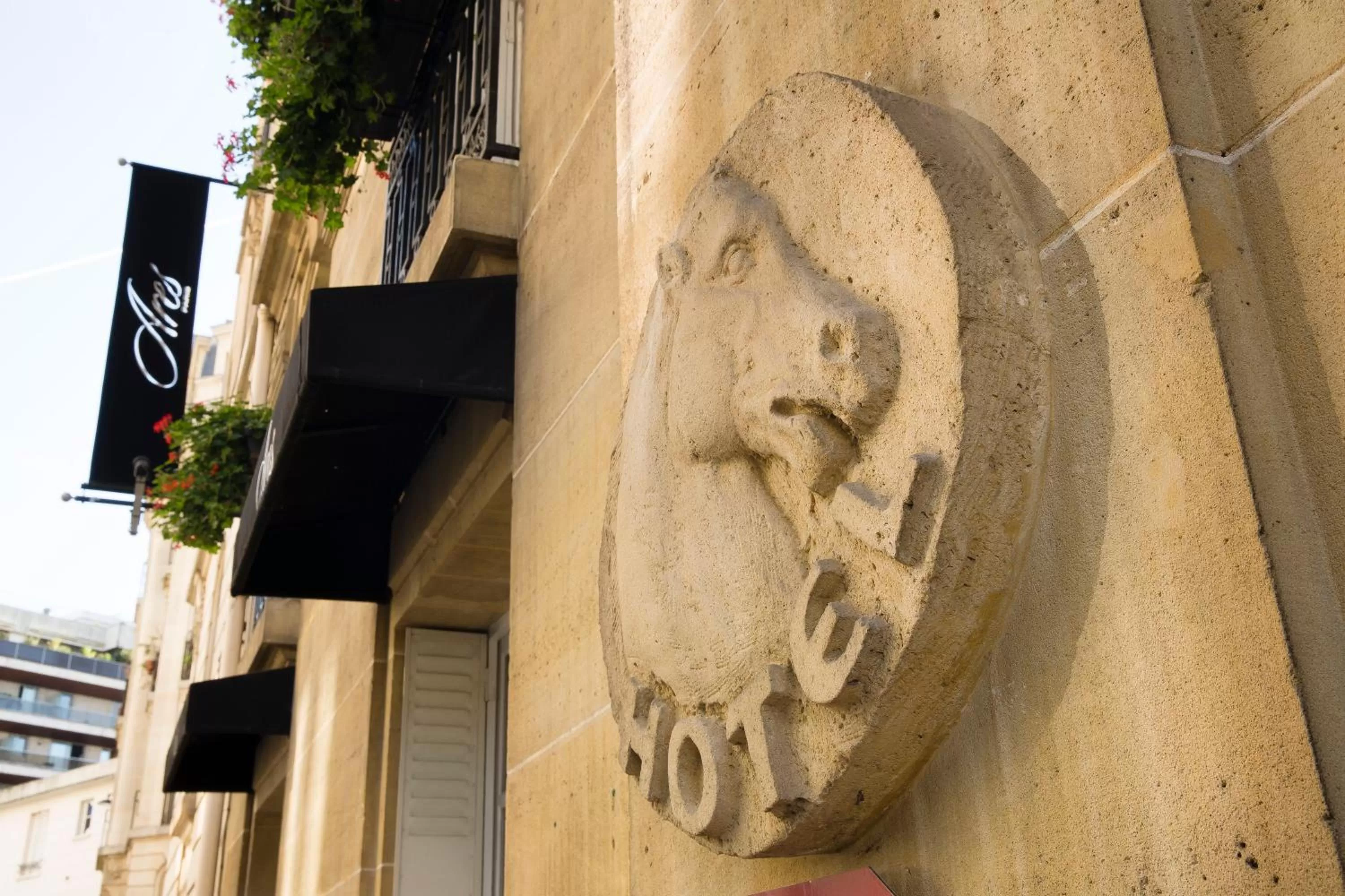 Property building in Hotel Ares Eiffel