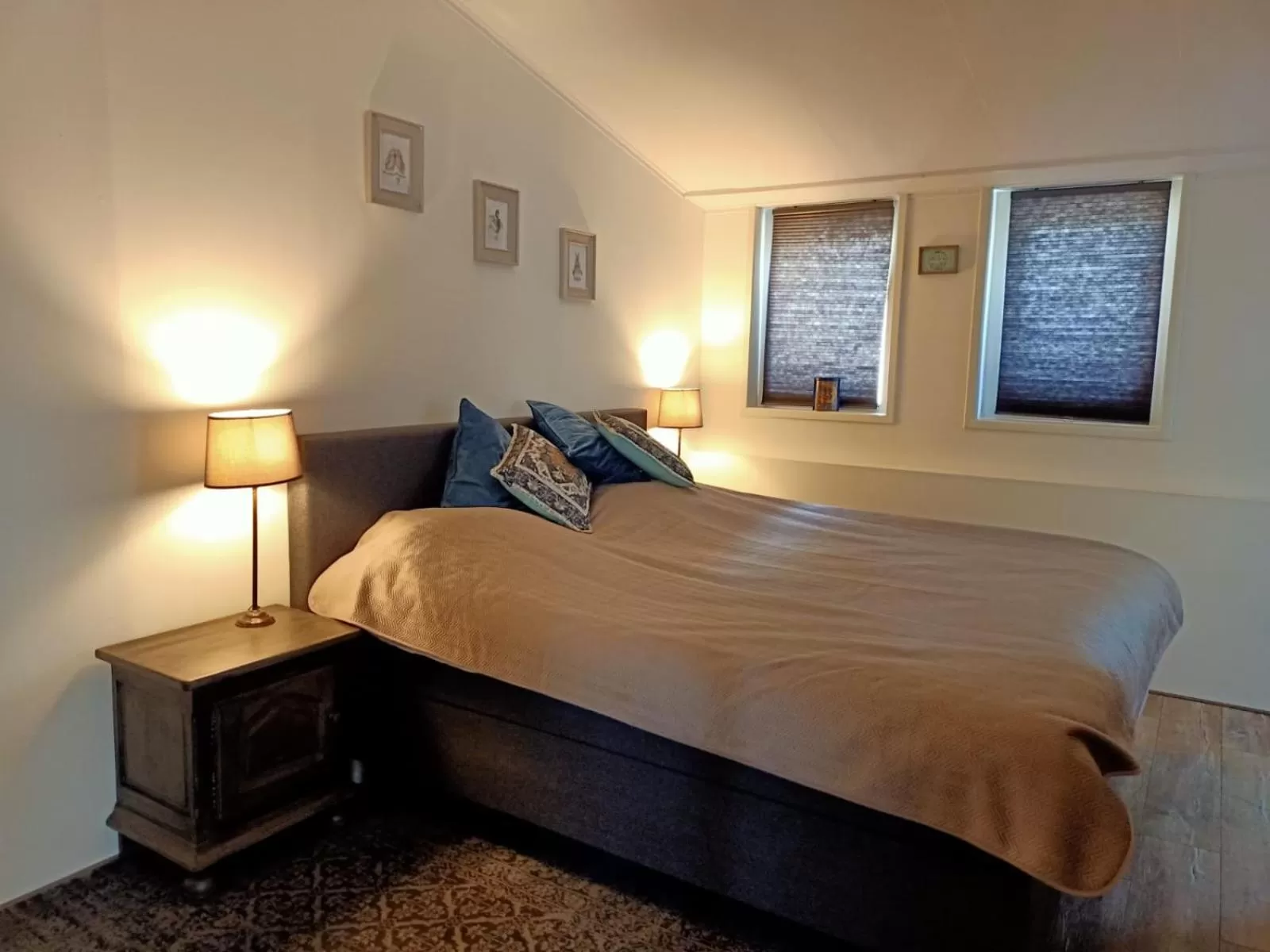 Bedroom, Bed in Bij de Vlaamse Schuur