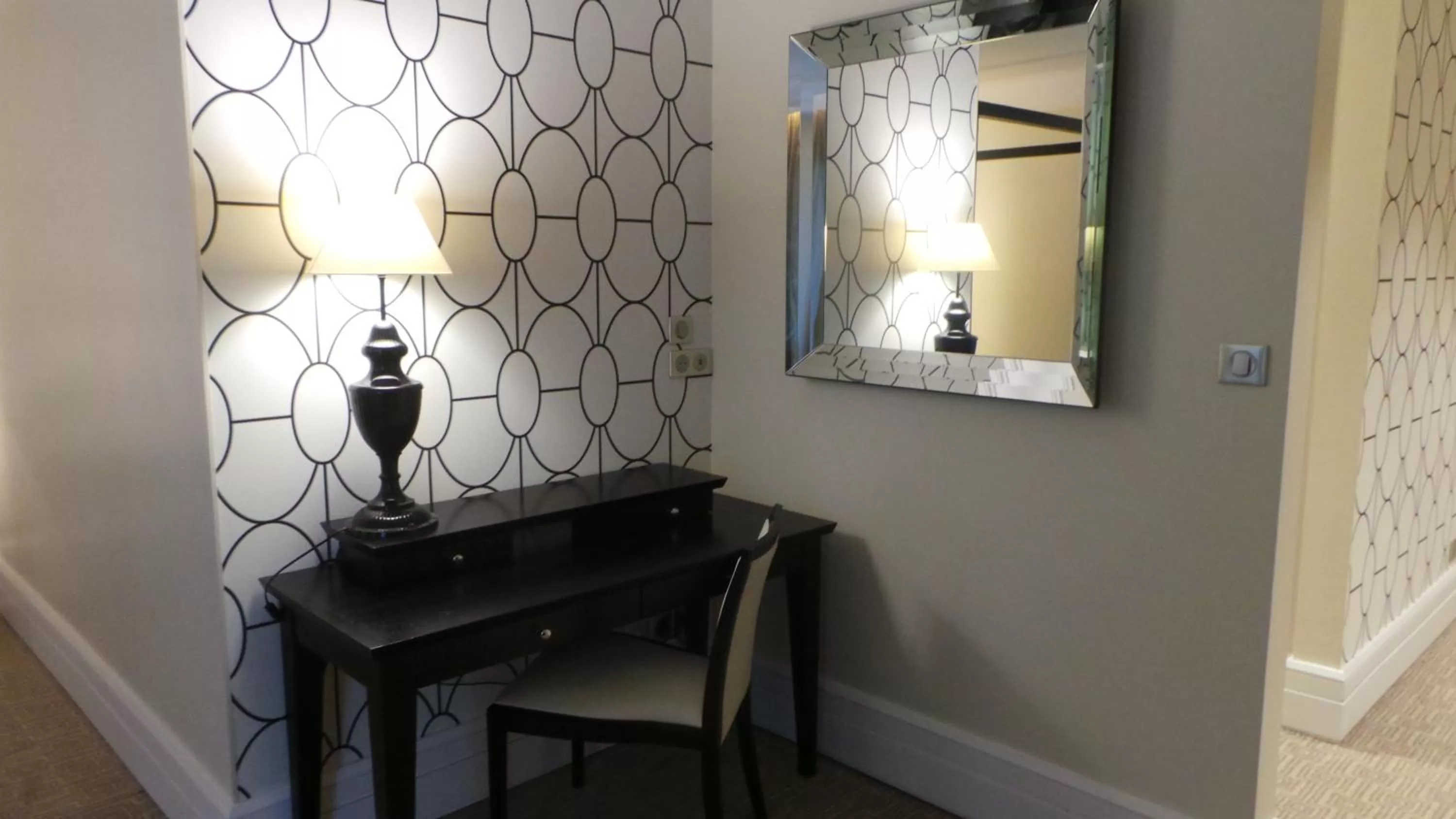 Decorative detail in Hotel & Spa Le Pavillon