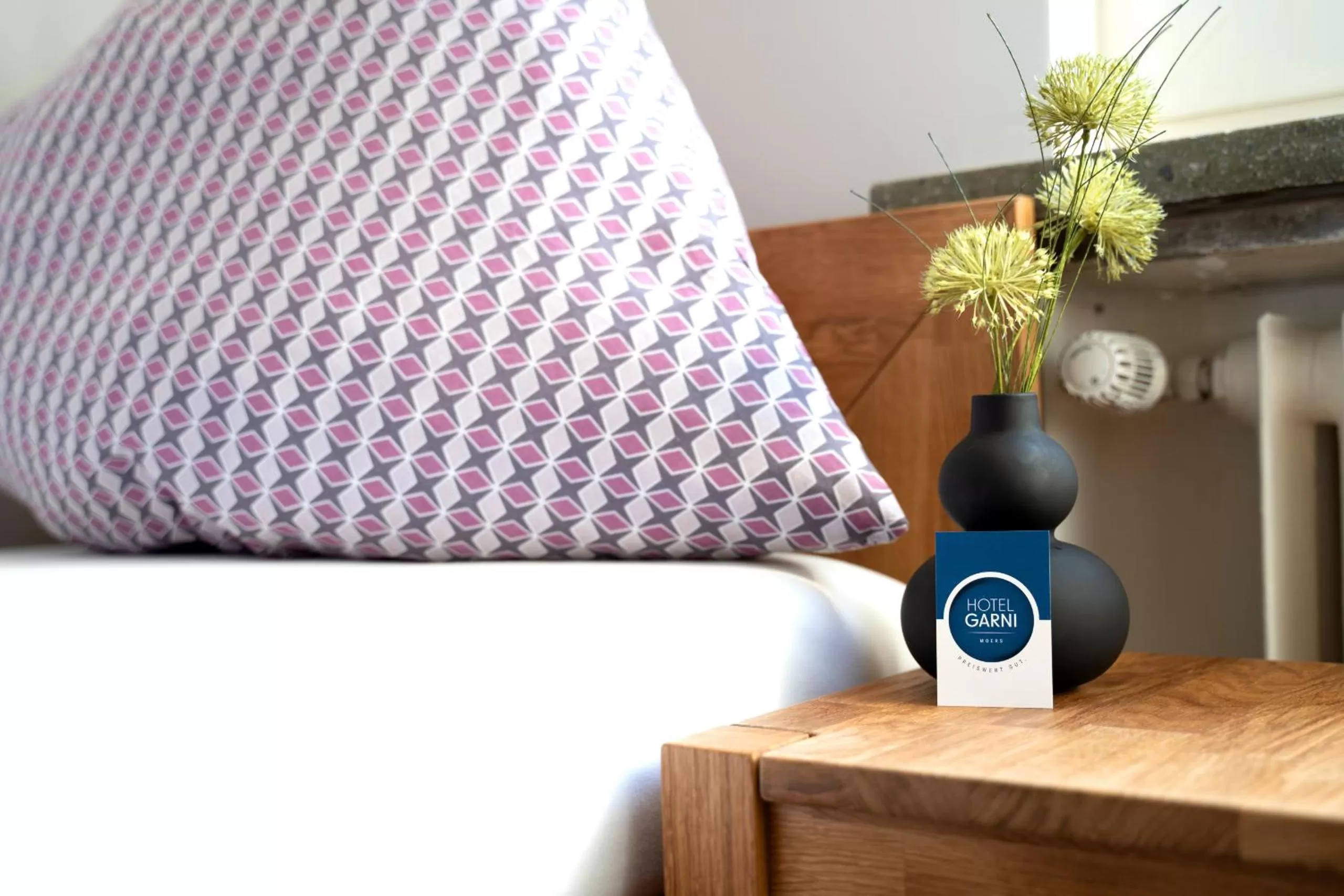 Bedroom, Bed in Hotel Garni Moers