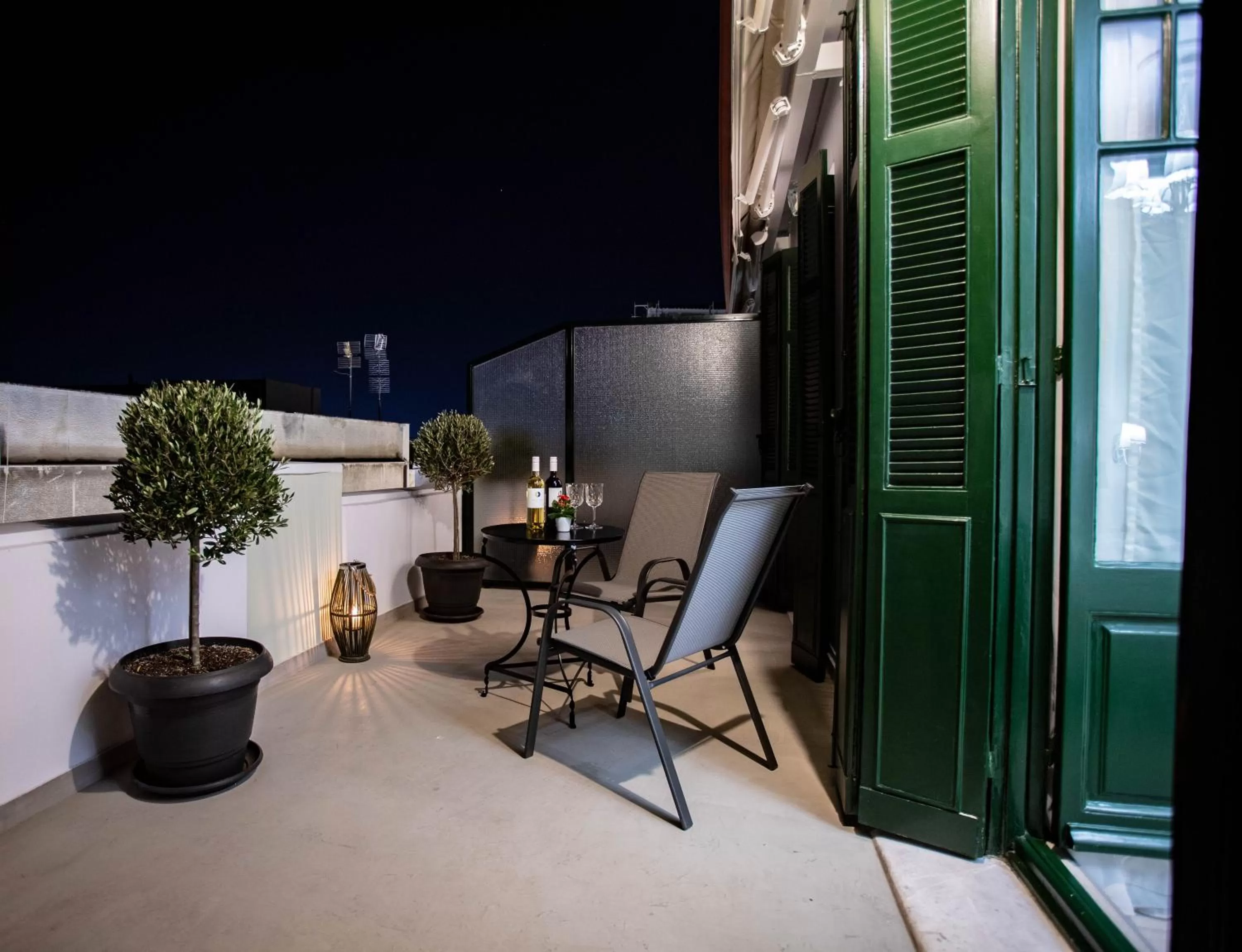 Balcony/Terrace in Pandrosos Divine Suites