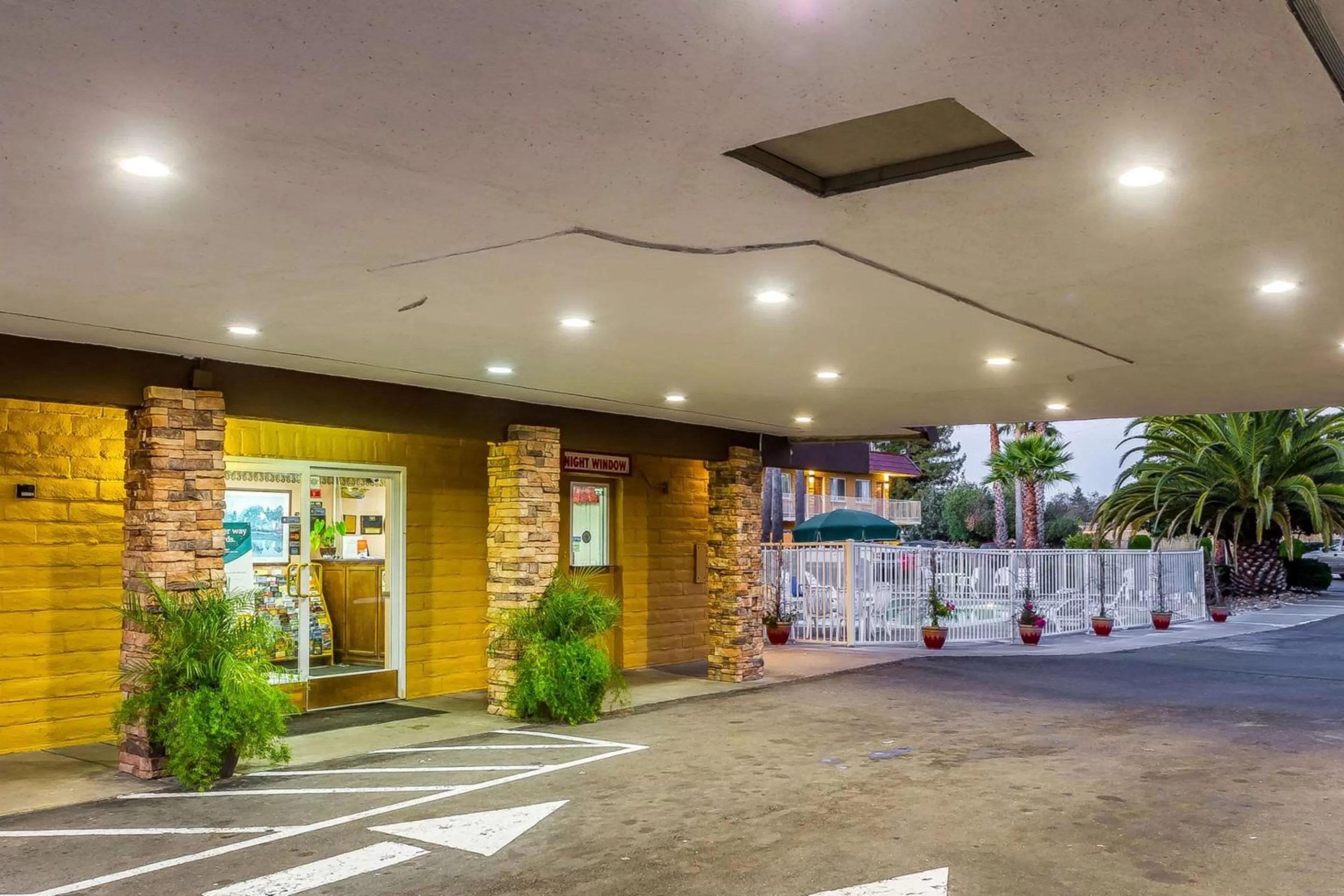 Property building in Rodeway Inn Wine Country