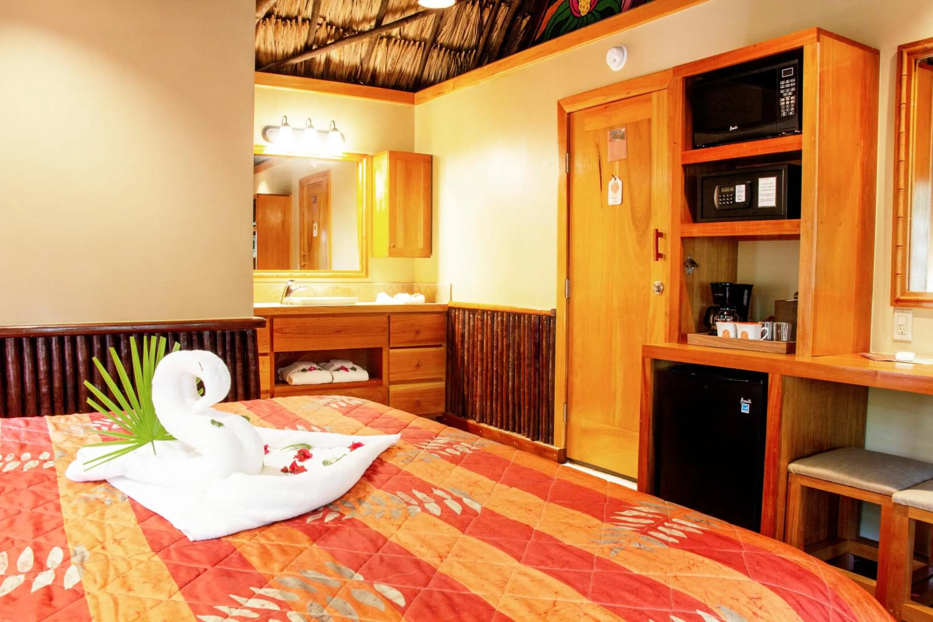 Bed in Ramon's Village Resort