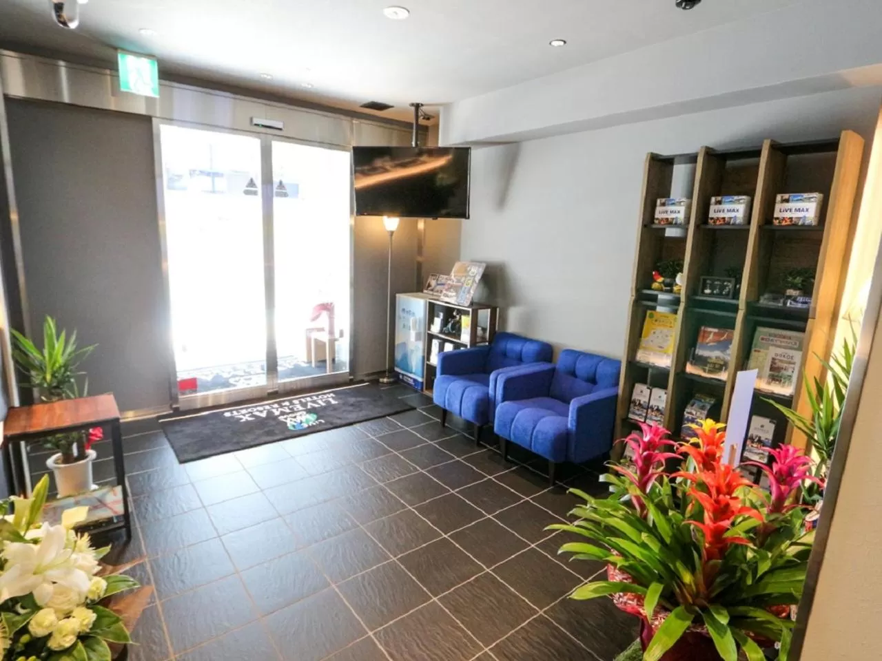 Lobby or reception in HOTEL LiVEMAX Akihabara Kita