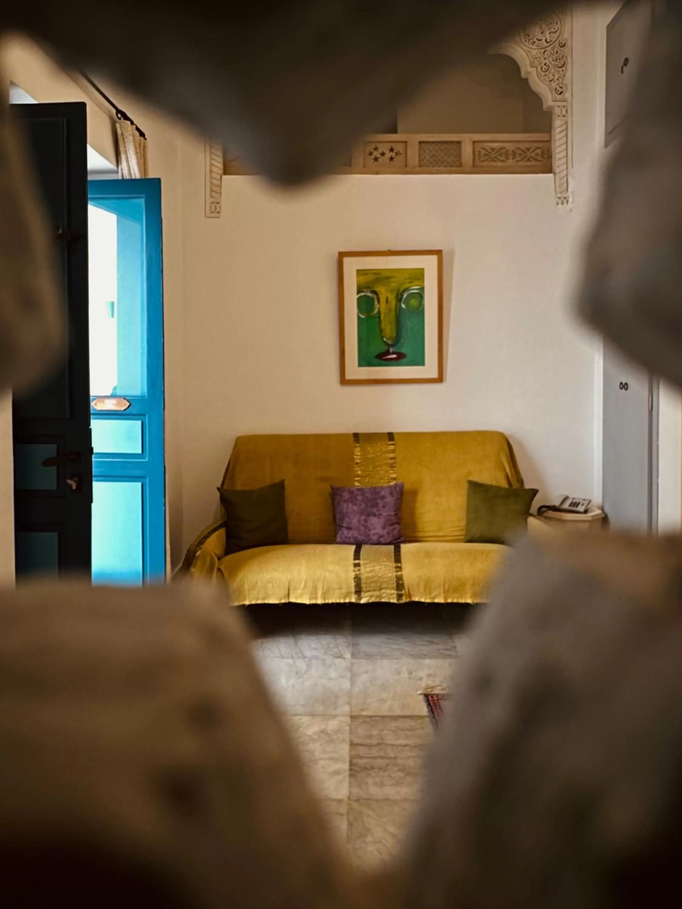 Seating area in Dar El Médina