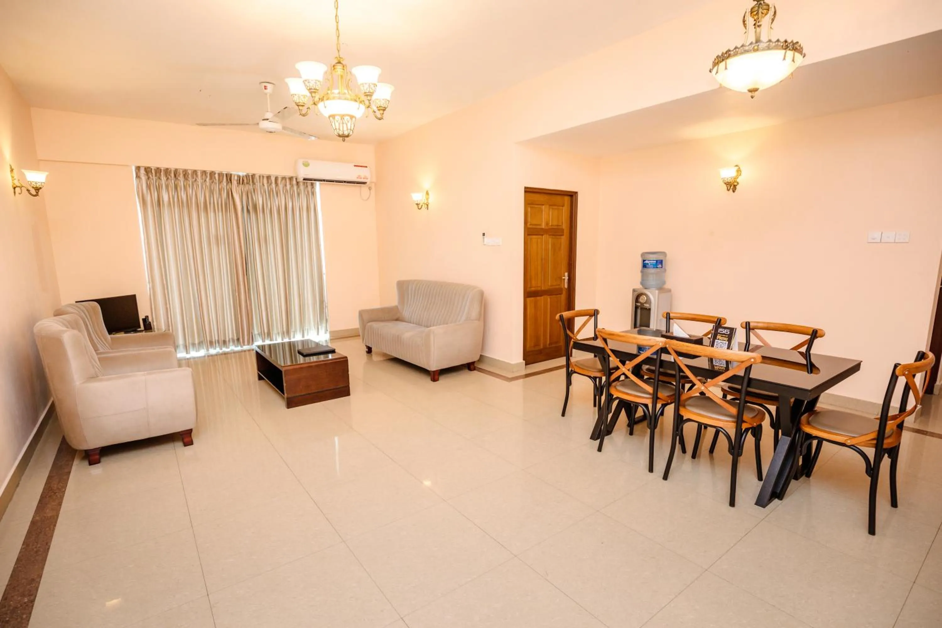 Living room in Supun Arcade Residency