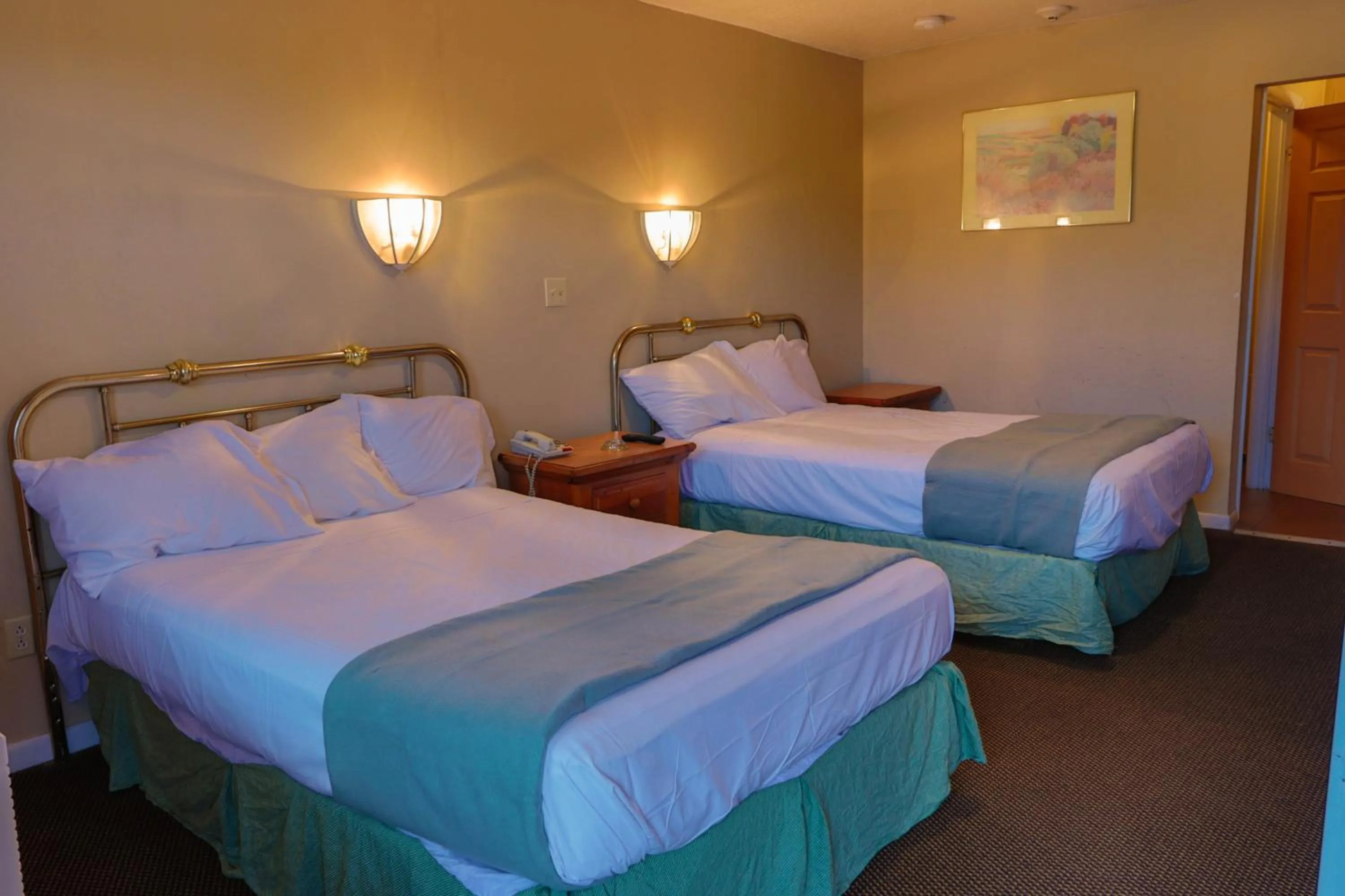 Bed in Red Carpet Inn Berlin