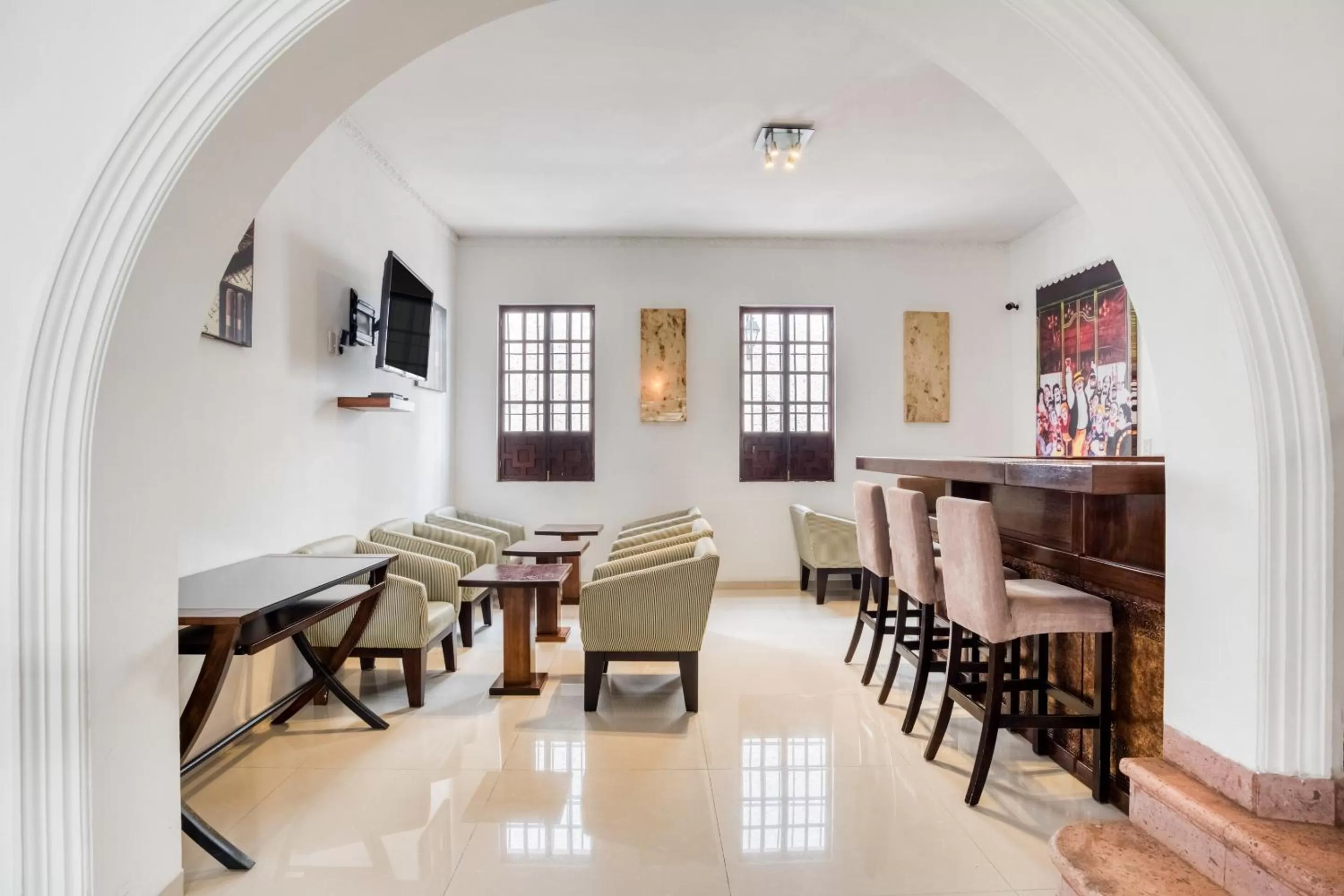 Lounge or bar in Hotel Quinta Allende