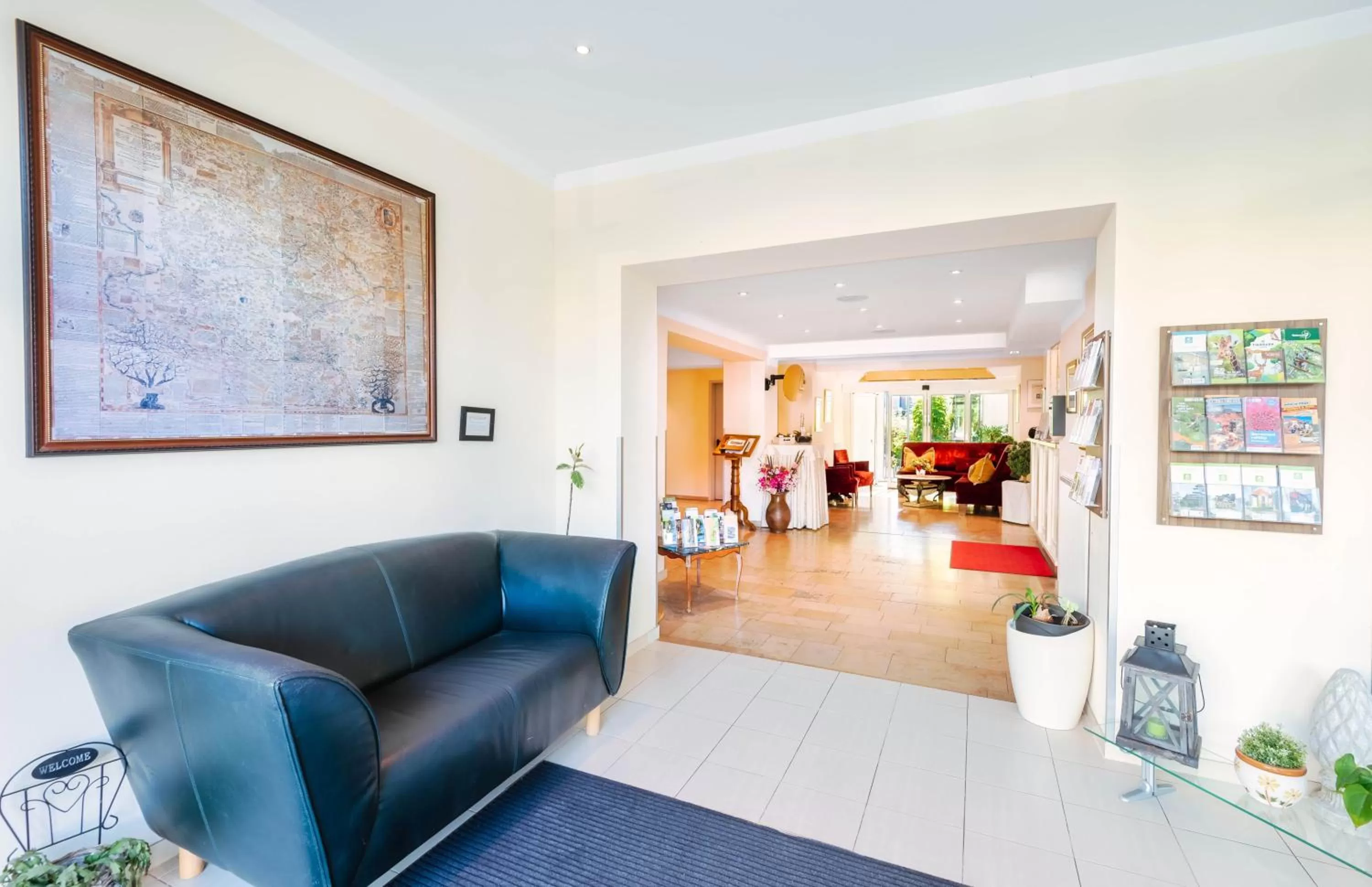 Lobby or reception in ALPHA HOTEL Hermann von Salza