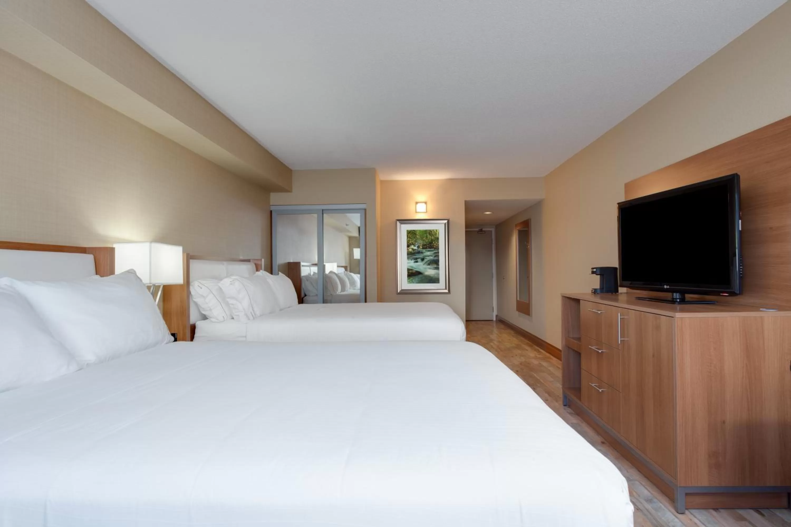 Photo of the whole room, Bed in Holiday Inn Express Hotel & Suites Uptown Fredericton by IHG