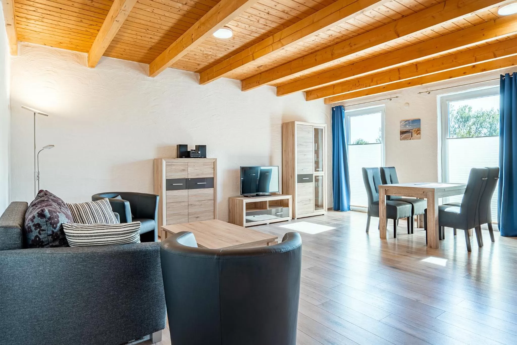 TV and multimedia, Seating Area in Villa Moorstern