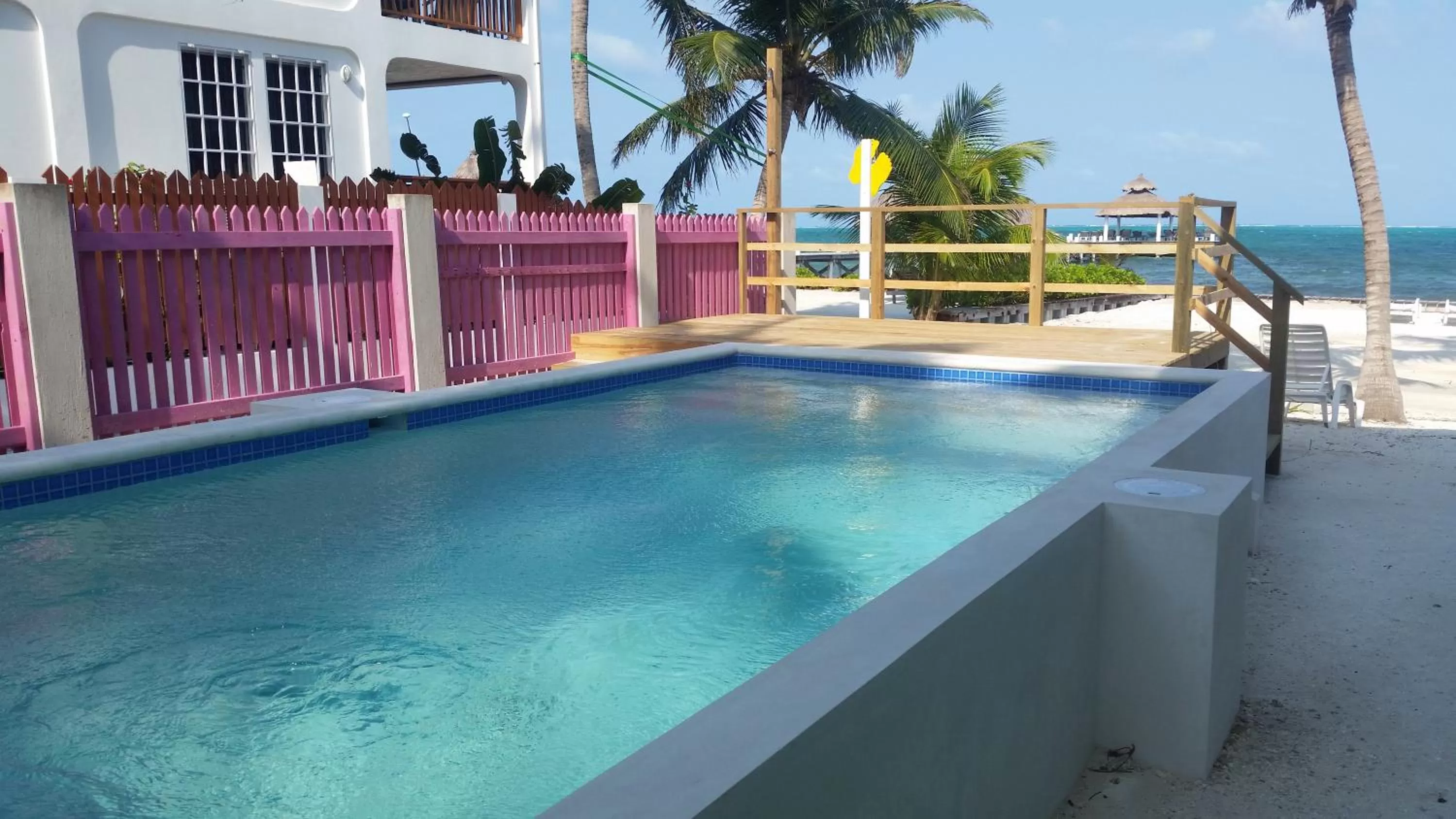 Swimming Pool in Barefoot Beach Belize