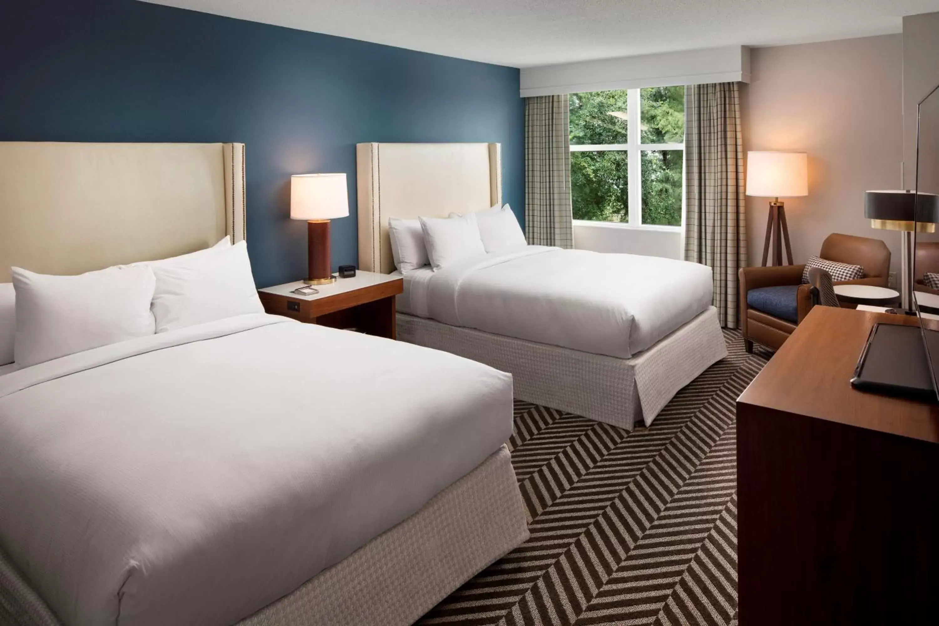 Standard Queen Room in Hilton University of Florida Conference Center Gainesville Standard Queen Room in Hilton University of Florida Conference Center Gainesville