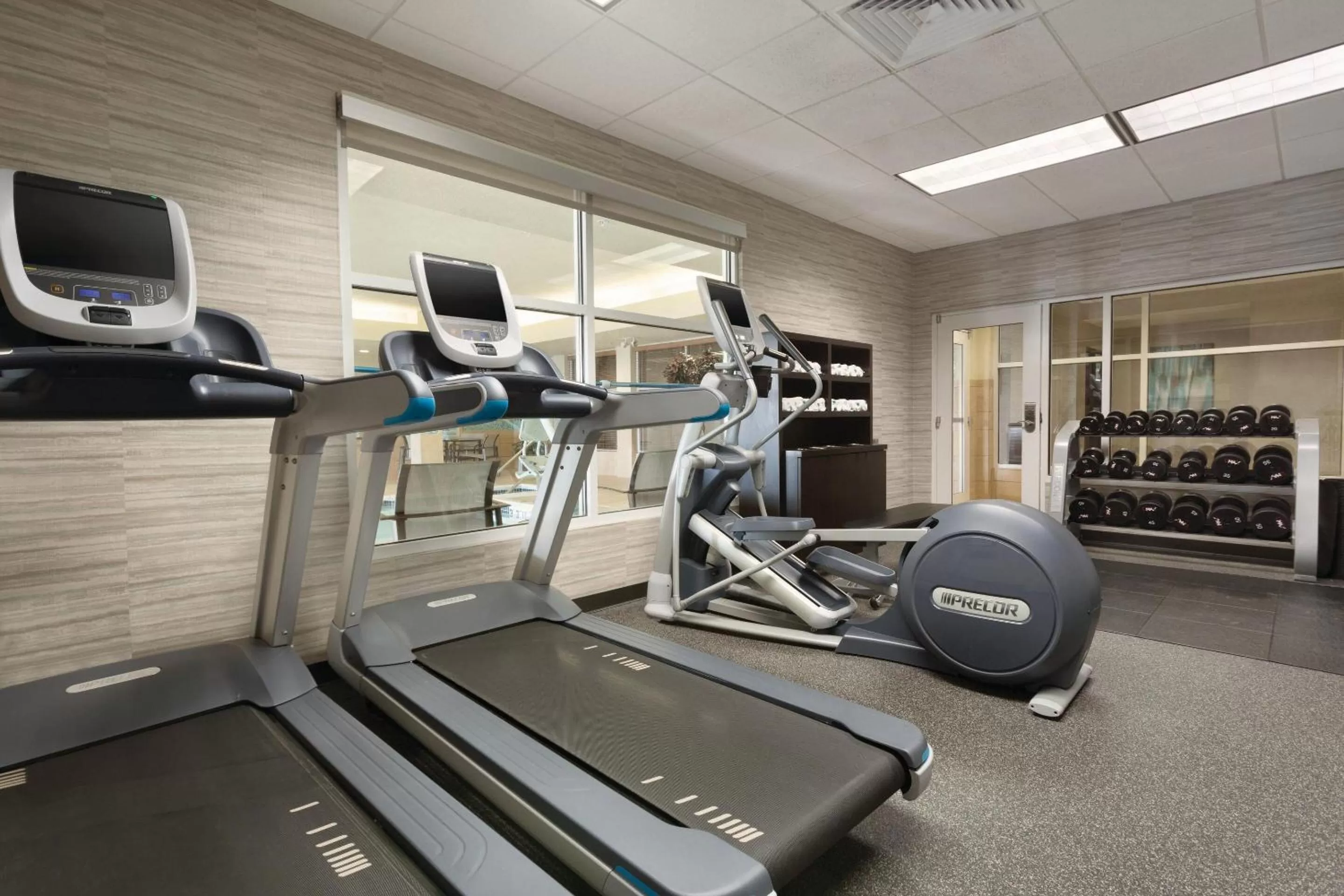 Fitness centre/facilities in Courtyard by Marriott Fort Smith Downtown