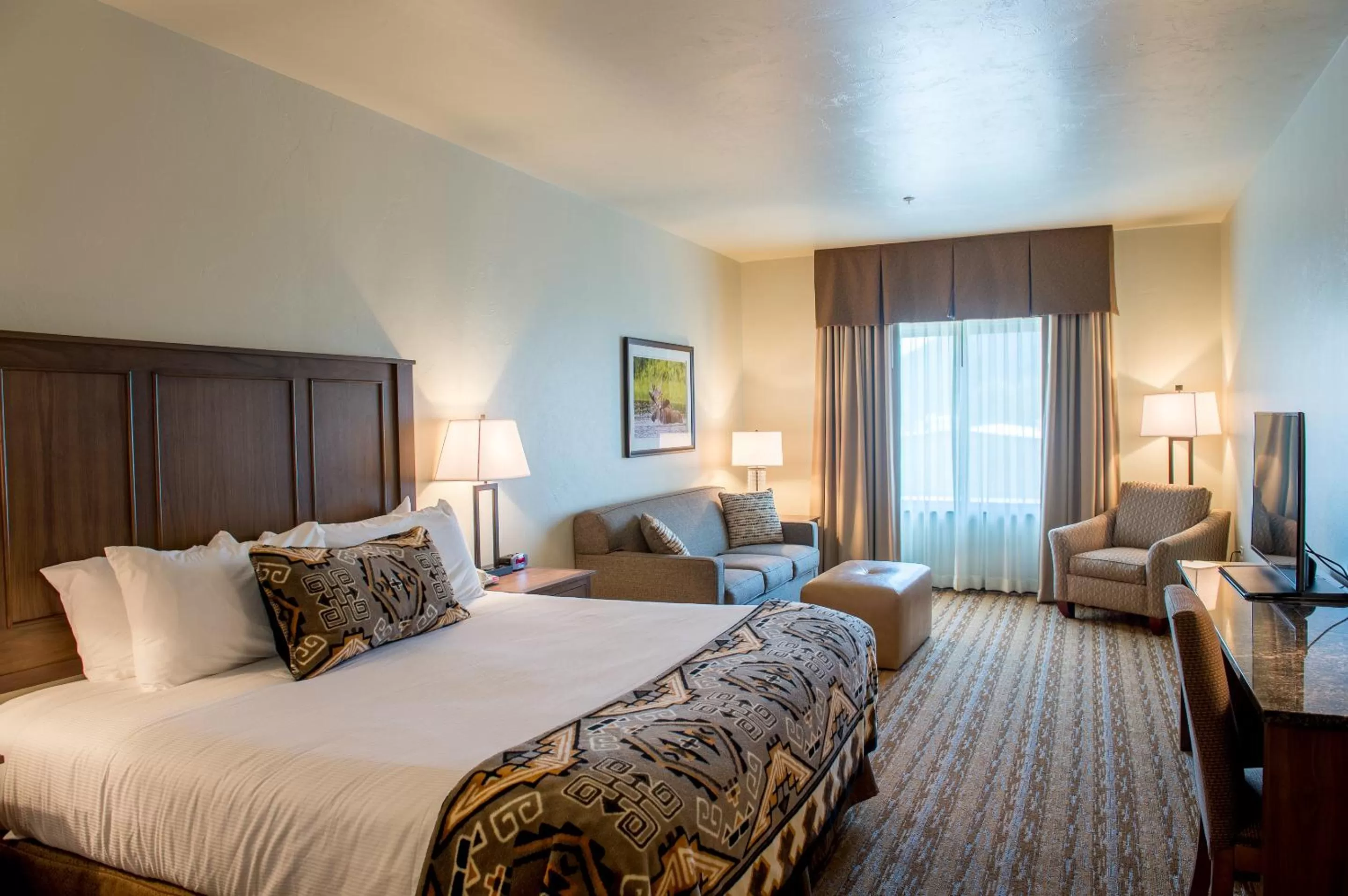 TV and multimedia, Bed in Cedar Creek Lodge & Conference Center