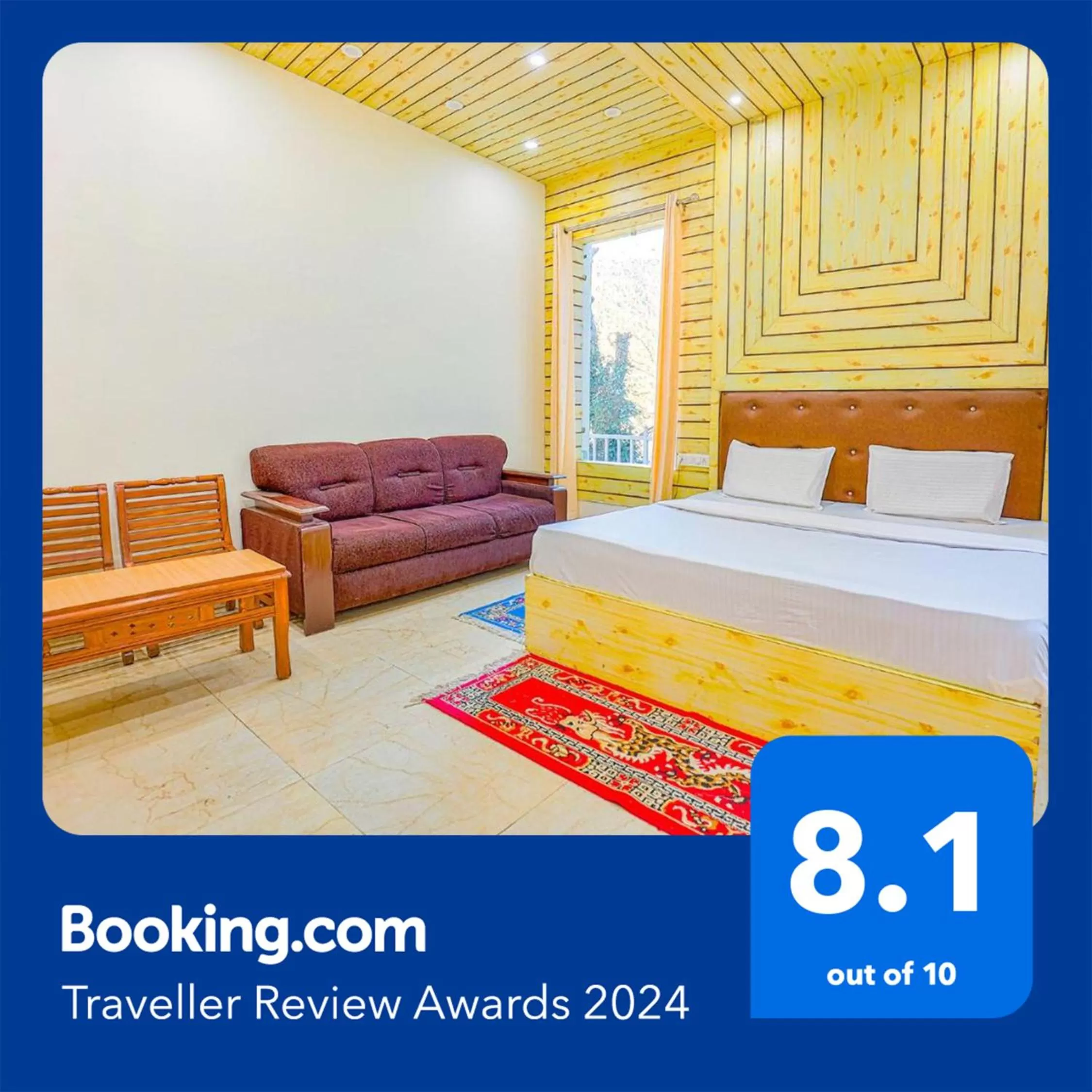 Bed in FabHotel Green Origins