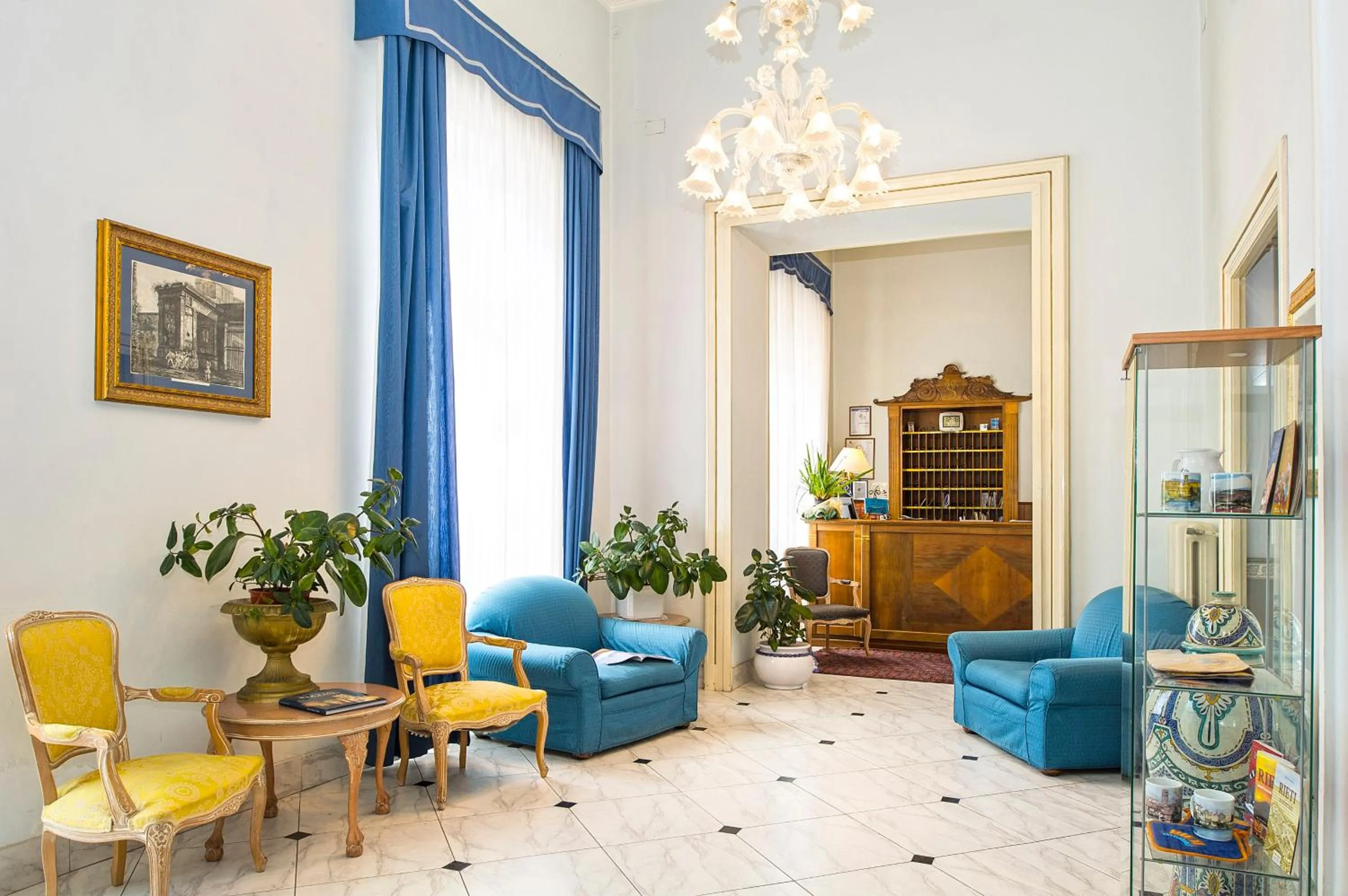 Lobby or reception in Grande Albergo Quattro Stagioni
