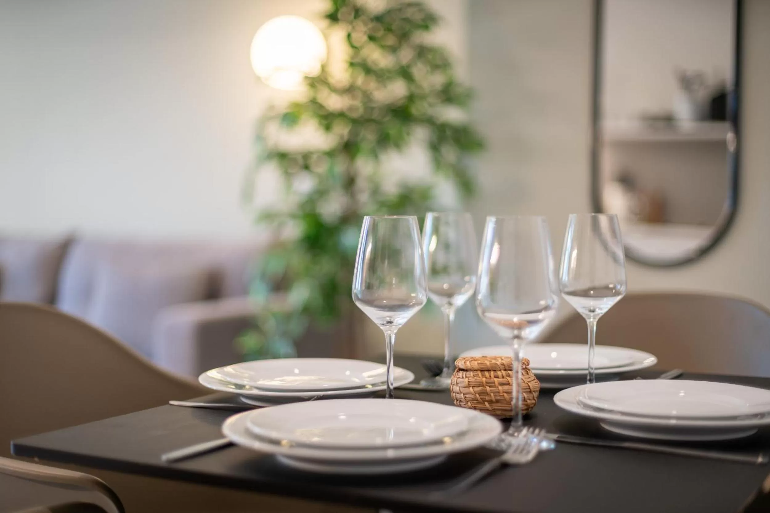 Seating area in BRIGHT Dortmund City Center