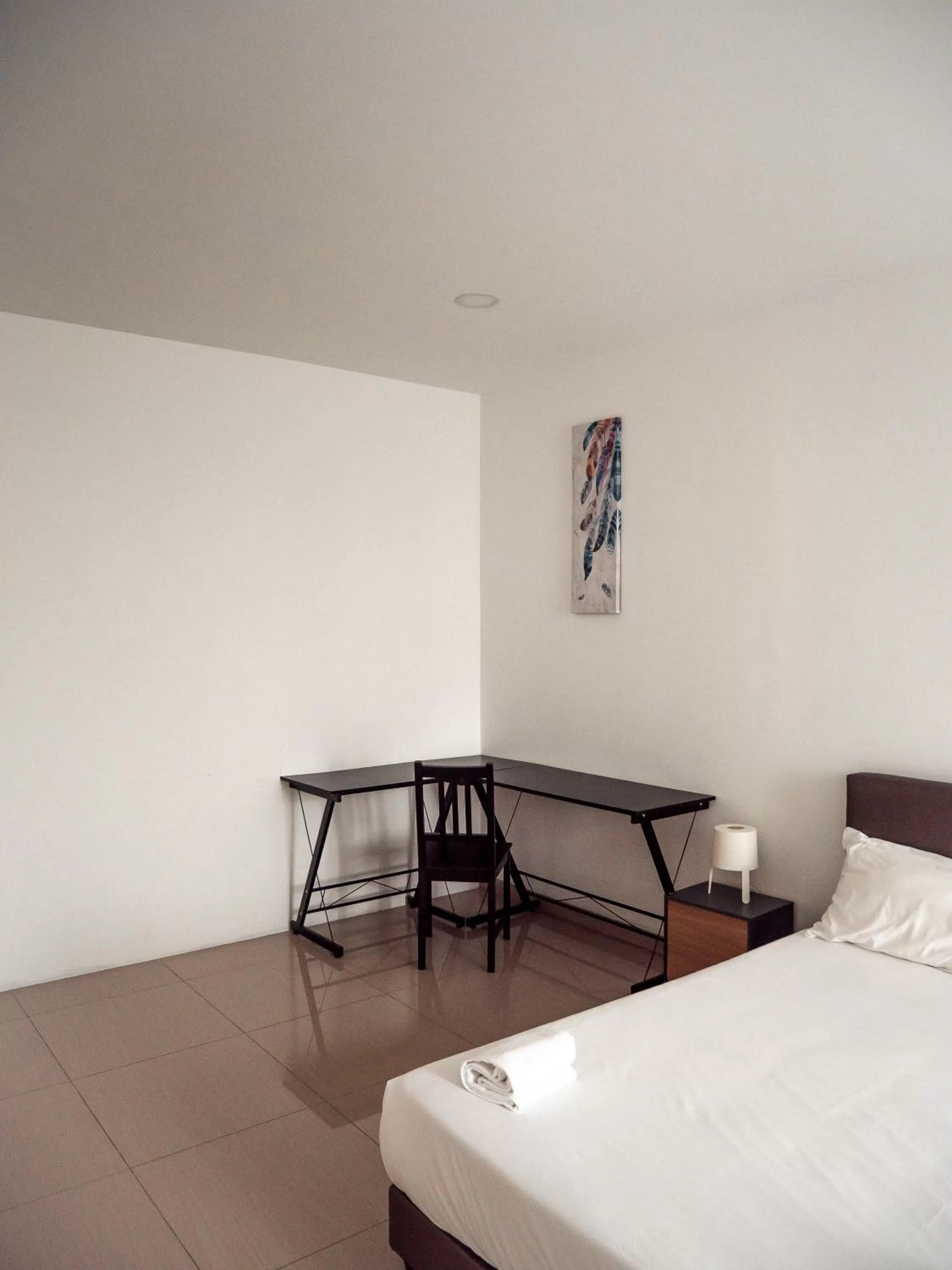 Dining area, Bed in Bangi Perdana Hotel