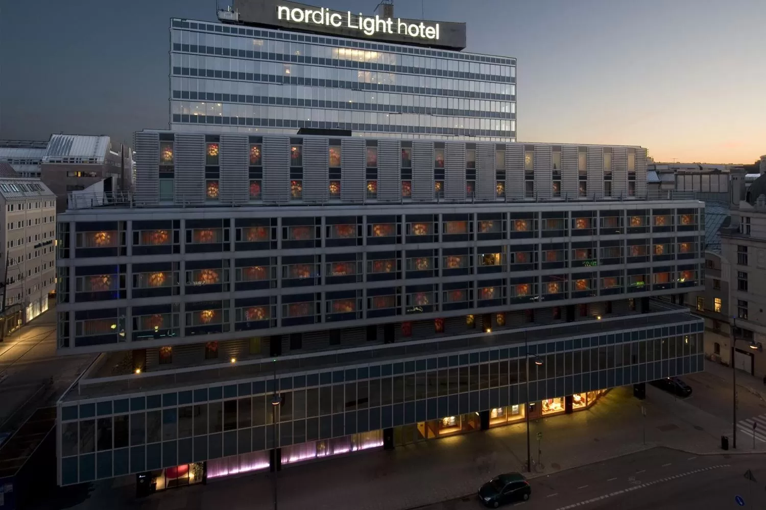 Property building in Nordic Light Hotel