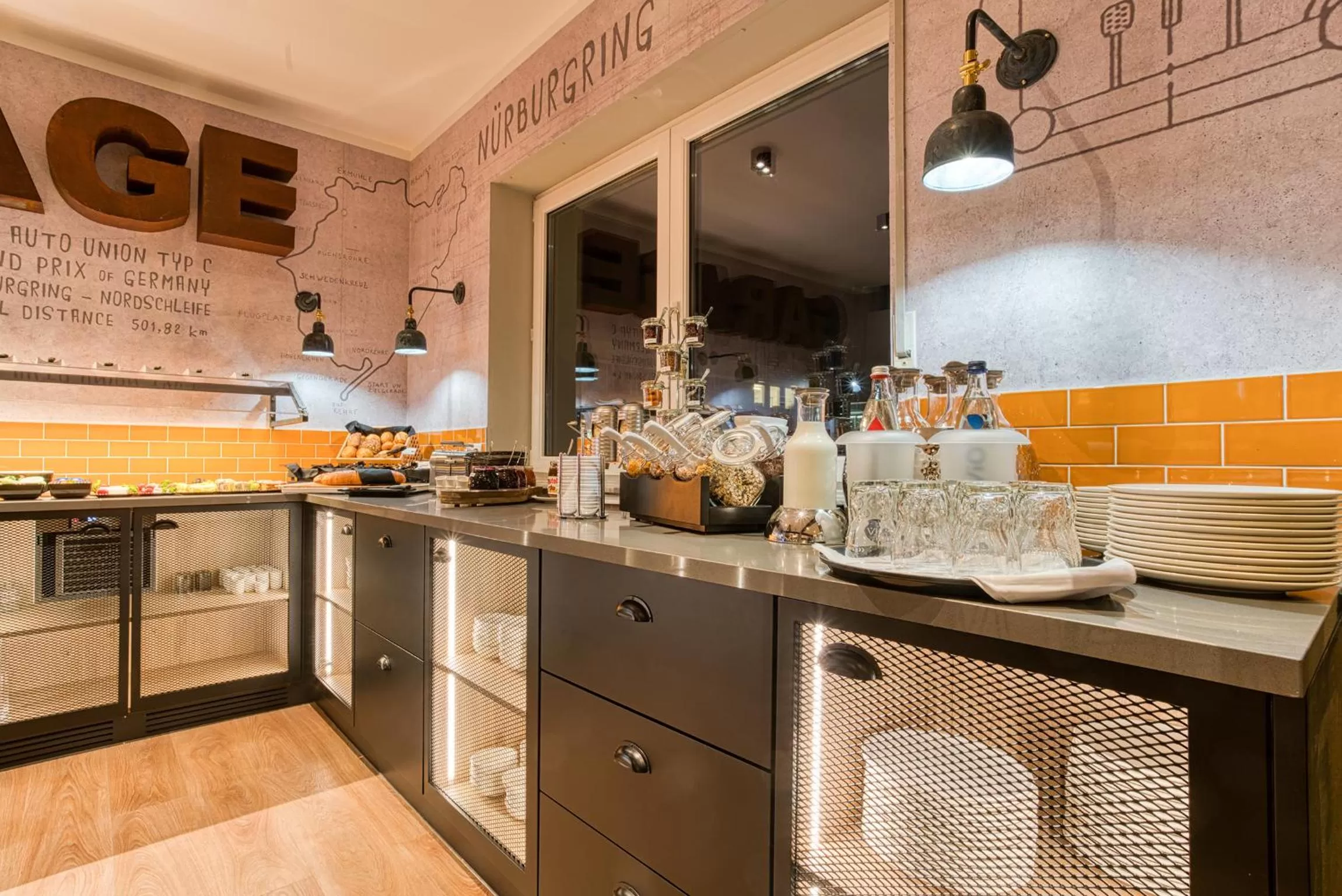 Buffet breakfast in Vienna House Easy by Wyndham Ingolstadt