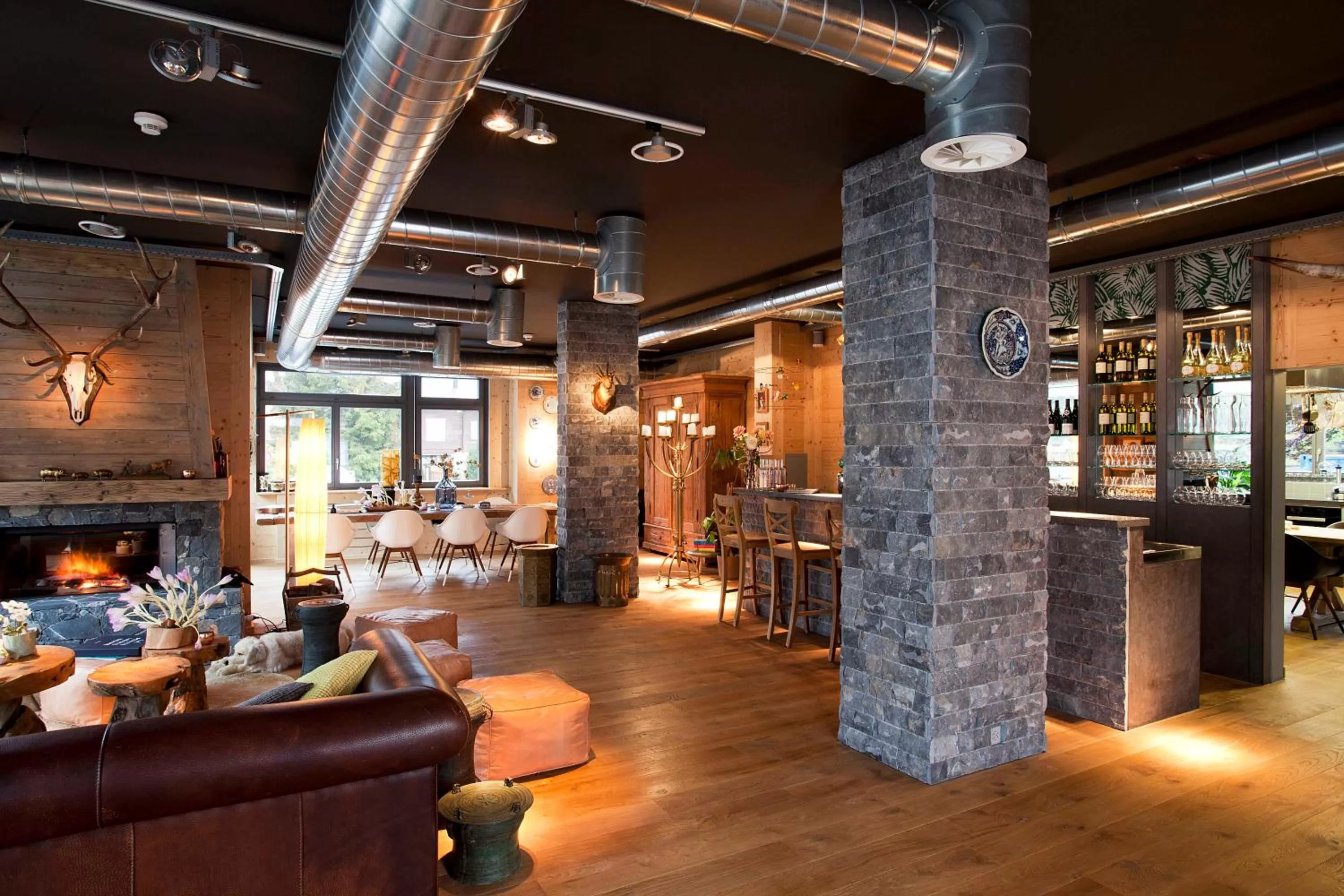 Lounge or bar in Boutique-Hôtel Chez Jan