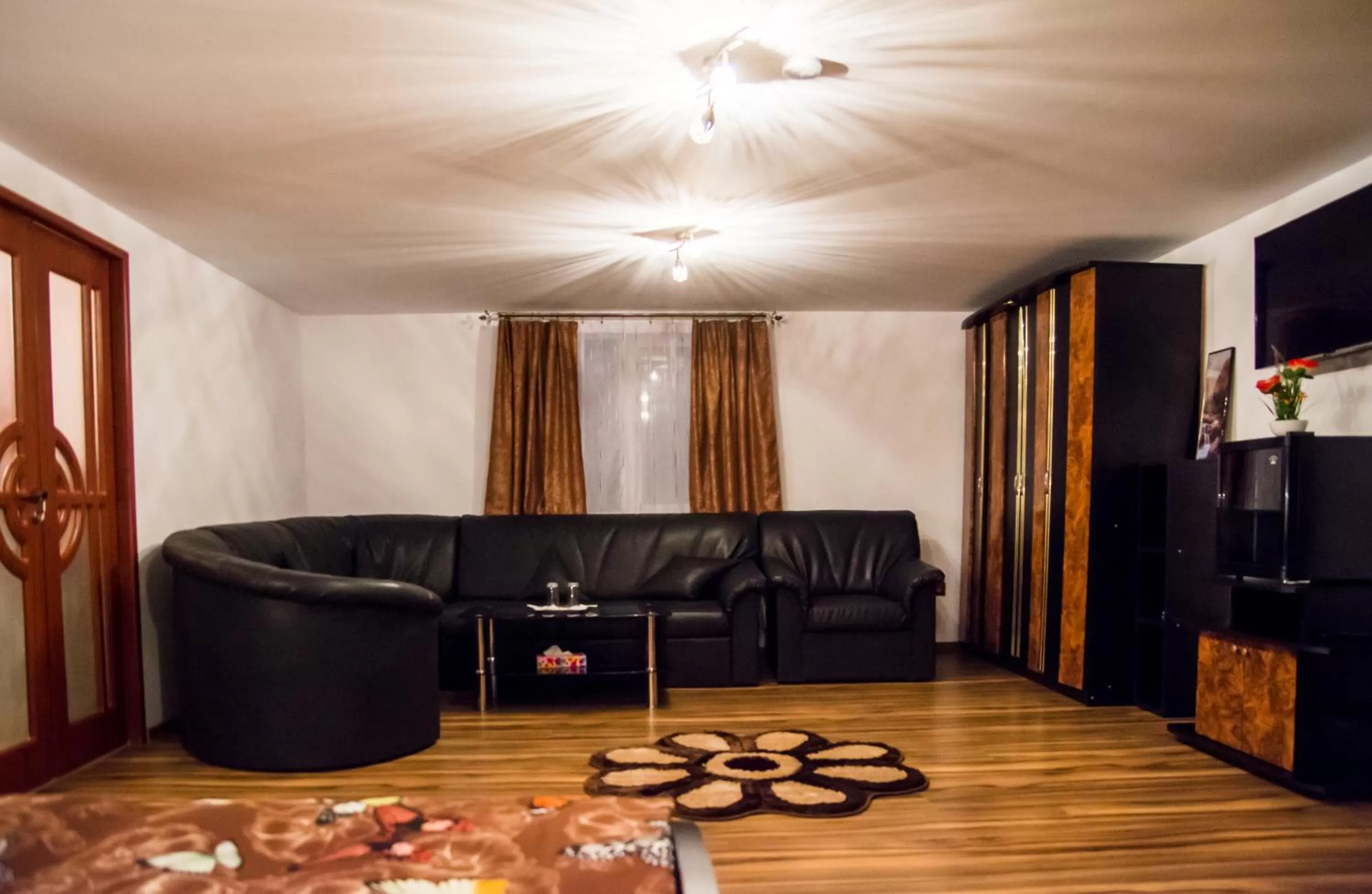 Seating area in Pensiunea SilvAnka