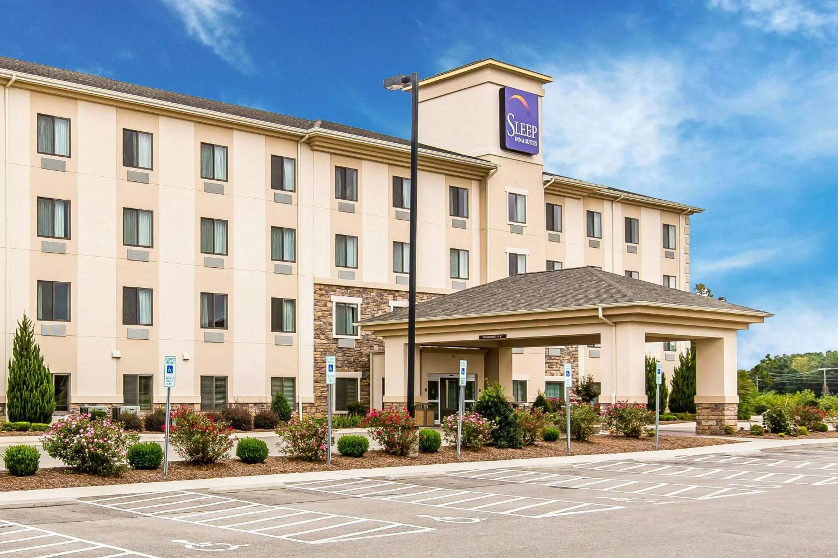 Property building in Sleep Inn & Suites Mount Olive North