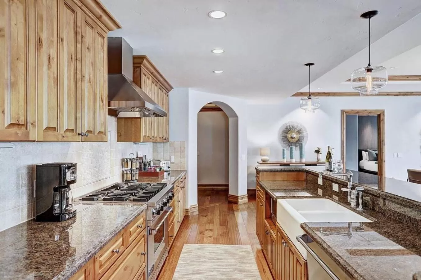 Kitchen or kitchenette in The Arrabelle at Vail Square, a RockResort, by Vail Resorts