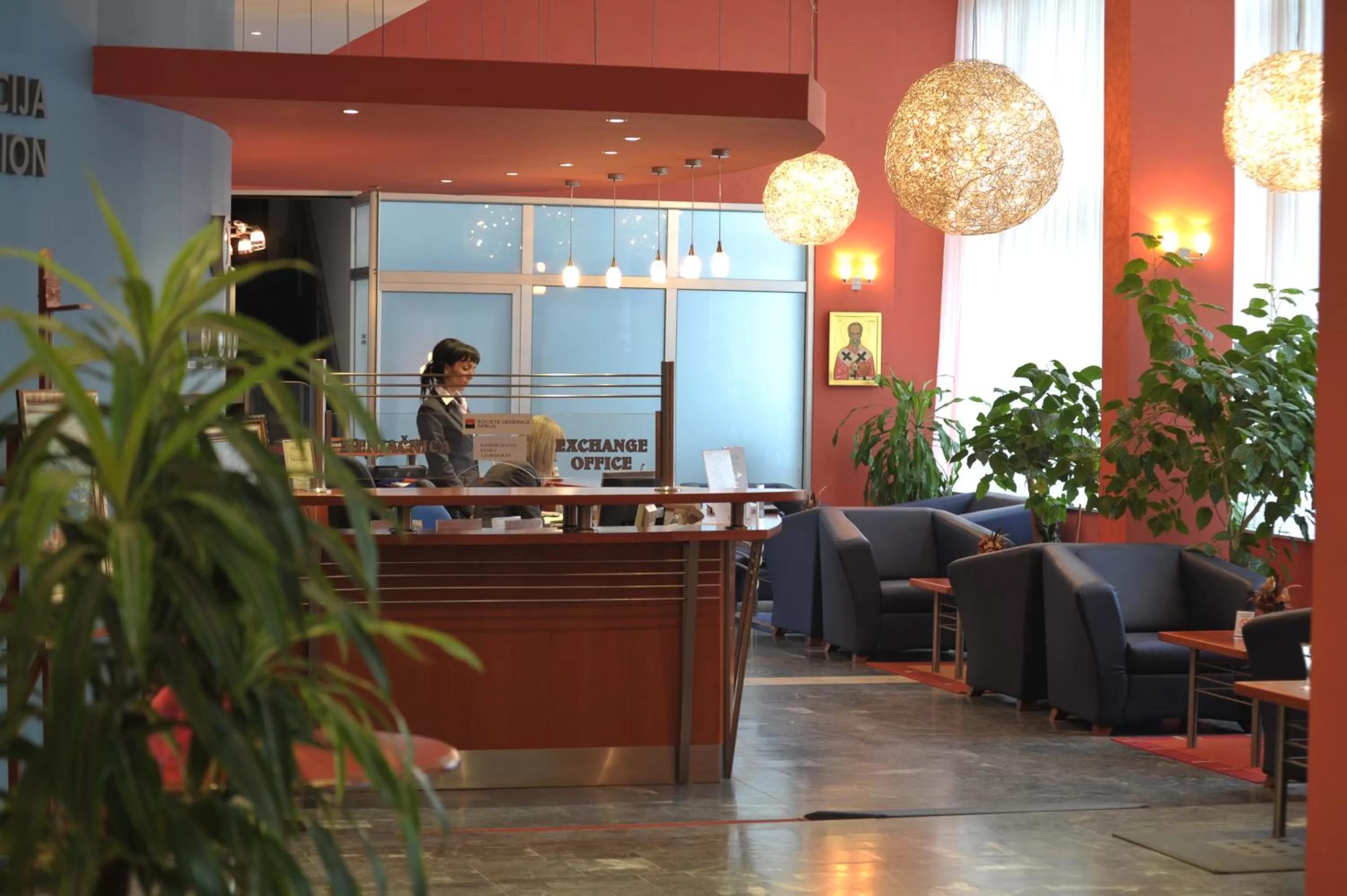 Lobby or reception in Hotel Fontana