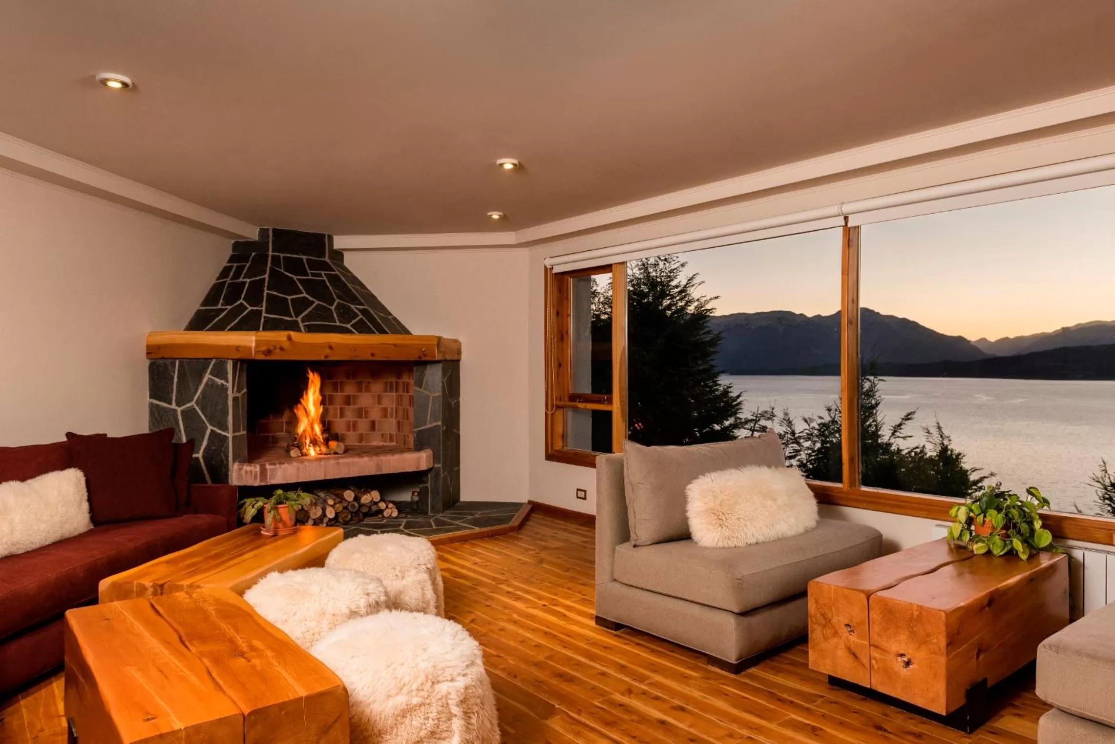 Natural landscape, Seating Area in Hosteria La Camila