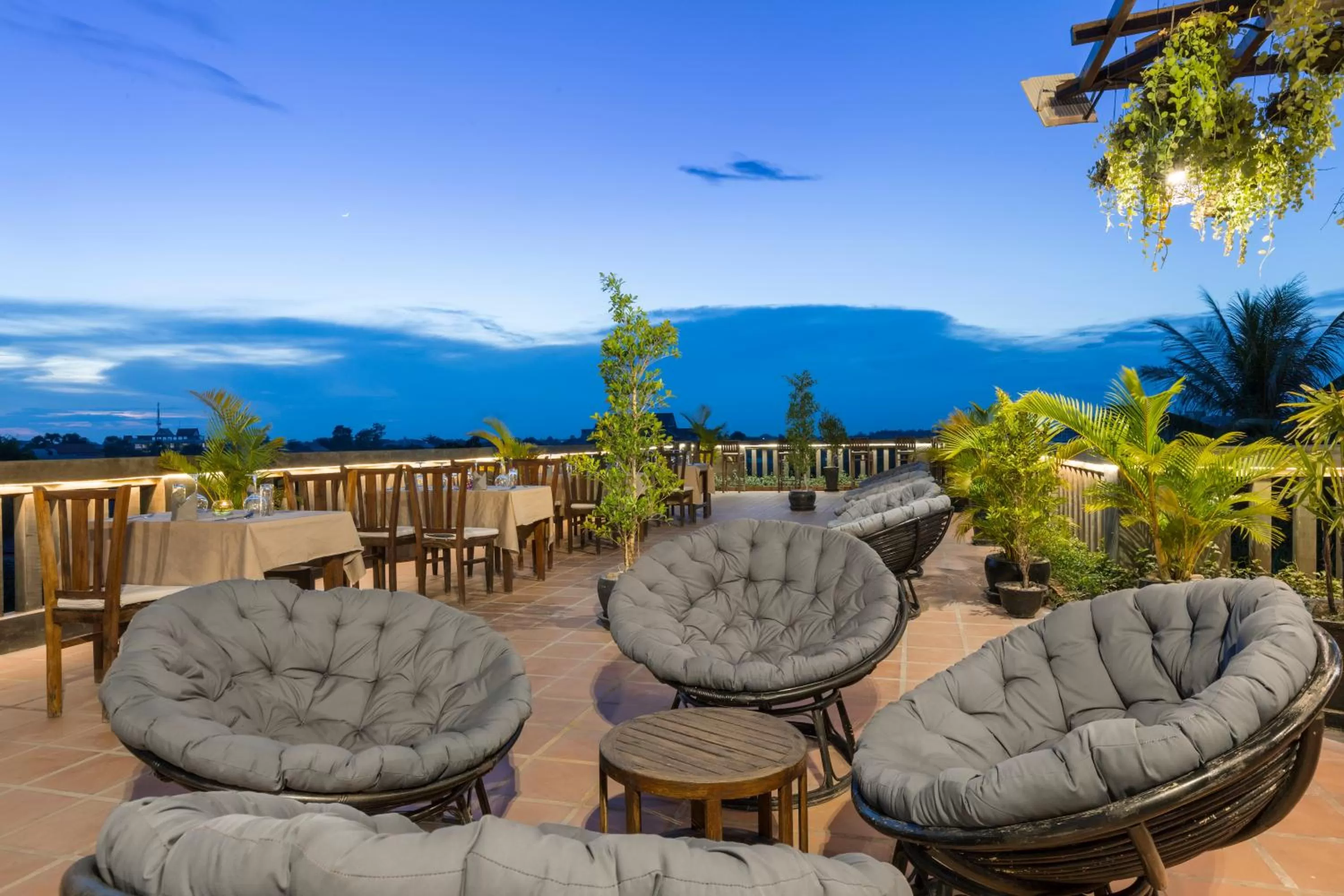 Patio in Won Residence & Spa