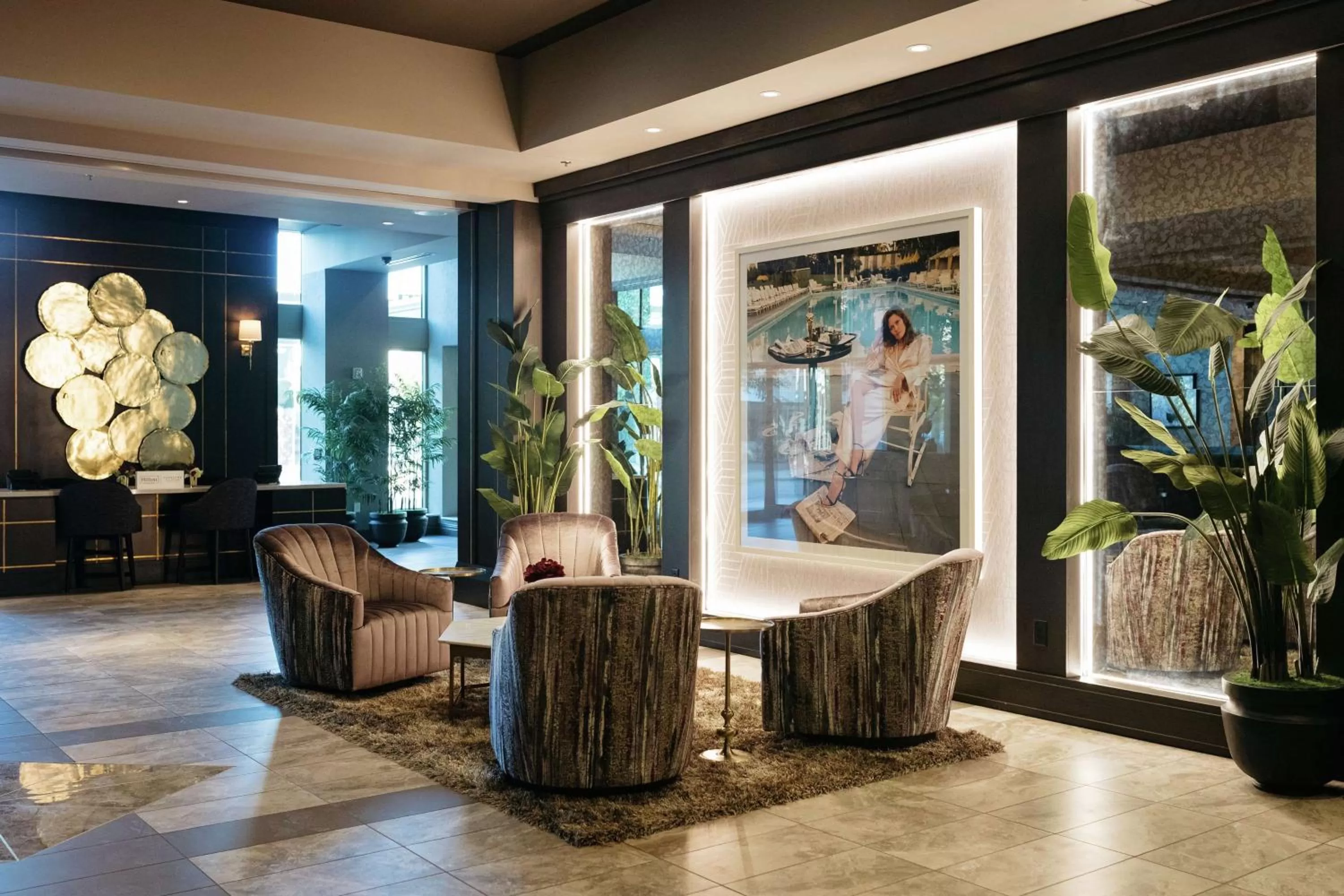 Lobby or reception in The Axis Moline Hotel, Tapestry Collection By Hilton