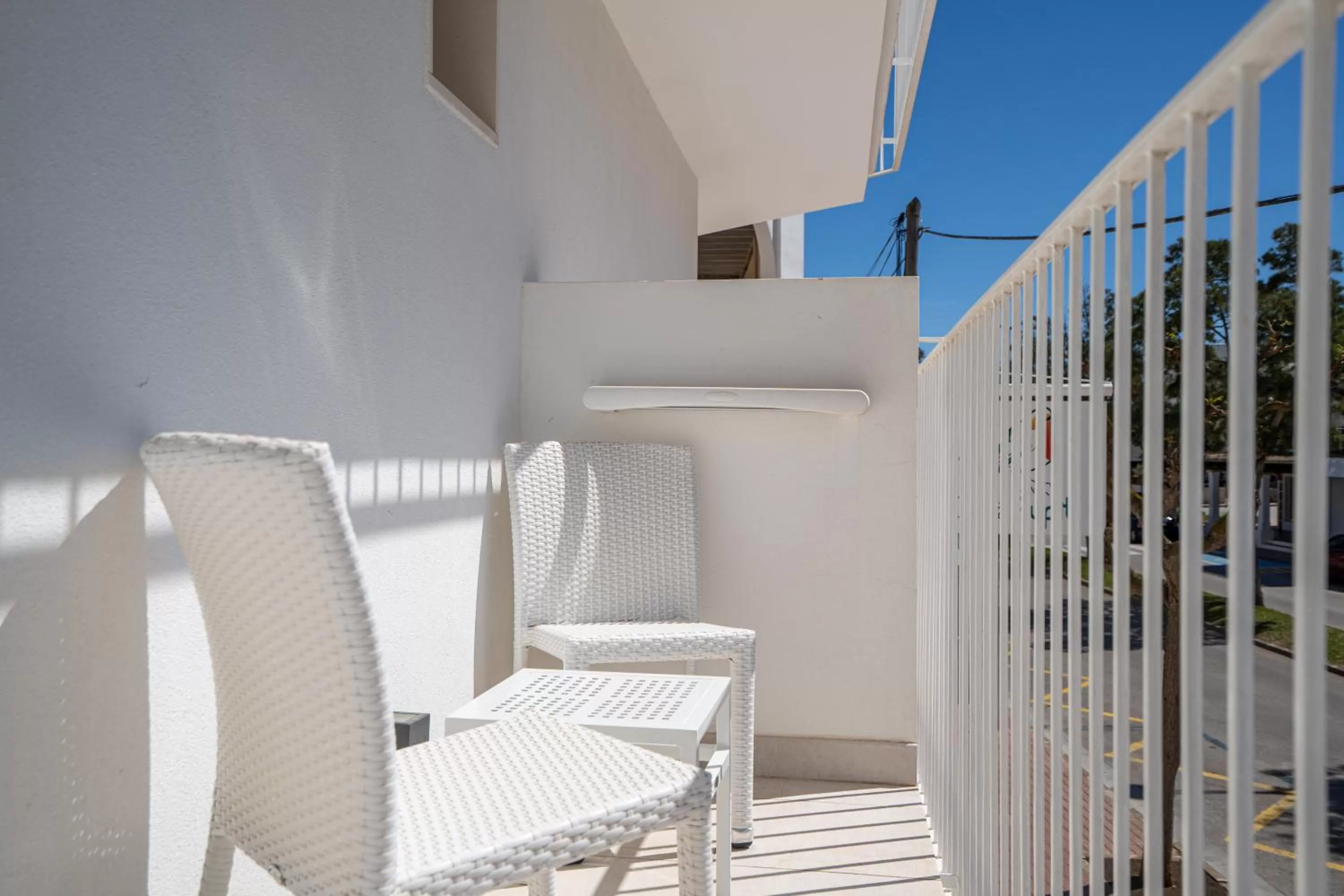 Balcony/Terrace in INNER Hotel Rupit "Adults Only"