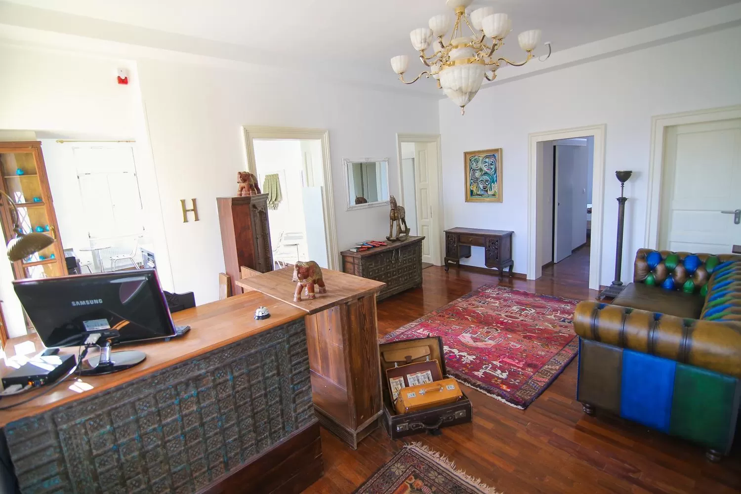 Lobby or reception in Hotel Vila Katrca