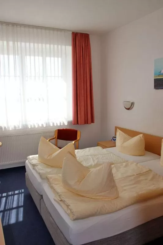Bed in Hotel Garni Meeresgruß
