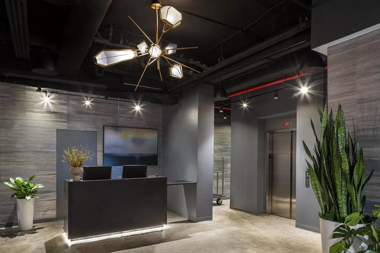 Lobby or reception in The FIDI Hotel