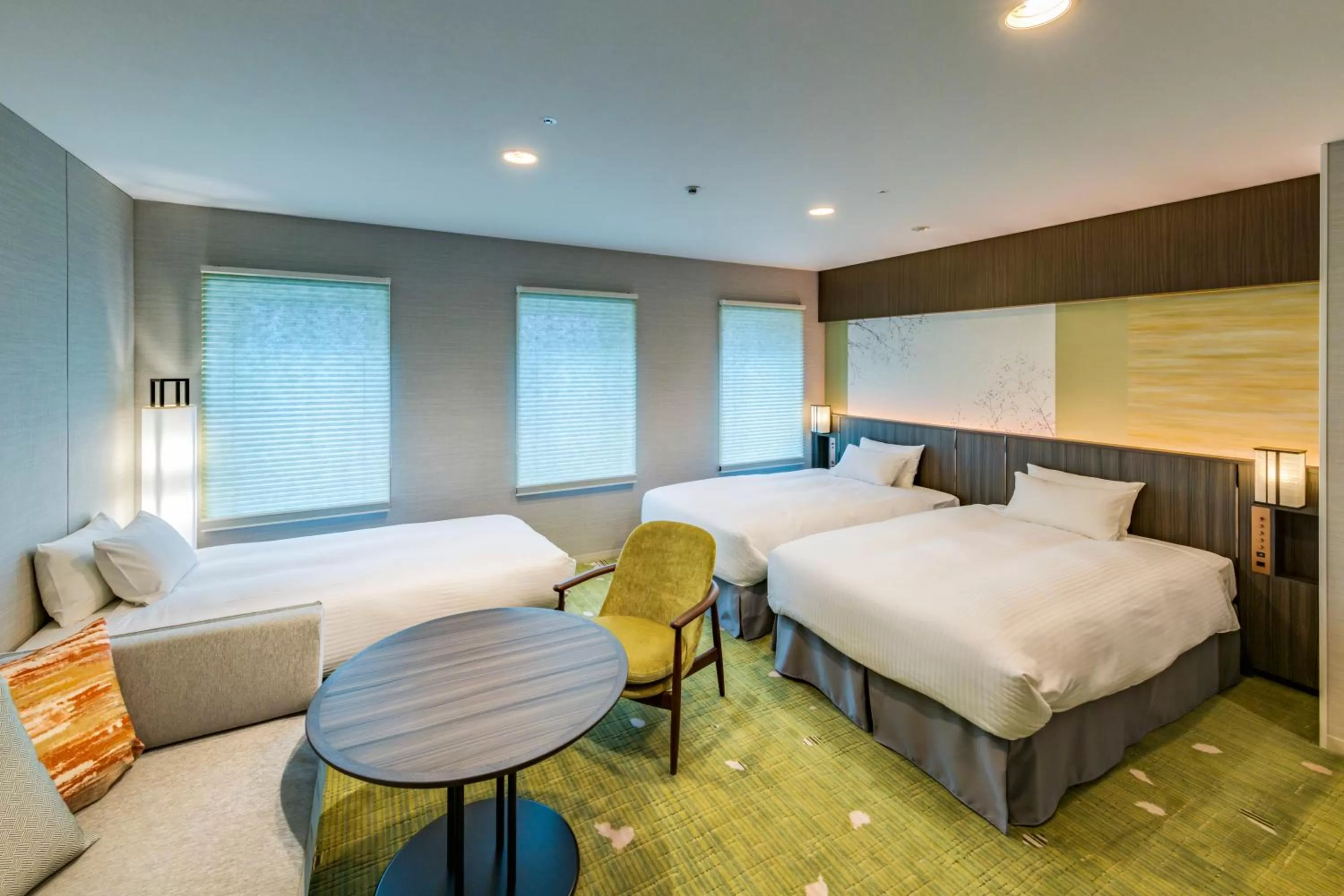 Bed in Miyako City Kintetsu Kyoto Station