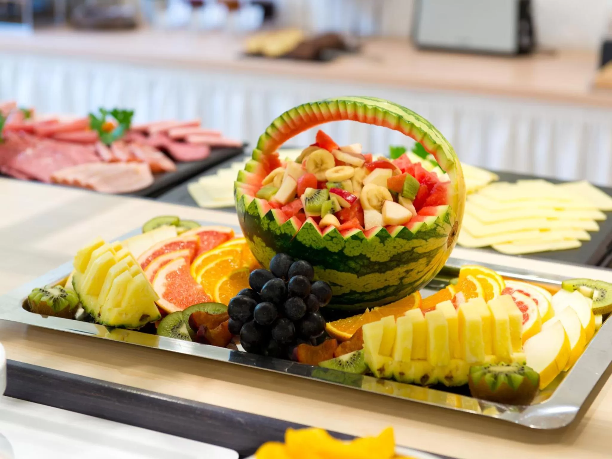 Buffet breakfast in ACHAT Hotel Frankenthal in der Pfalz