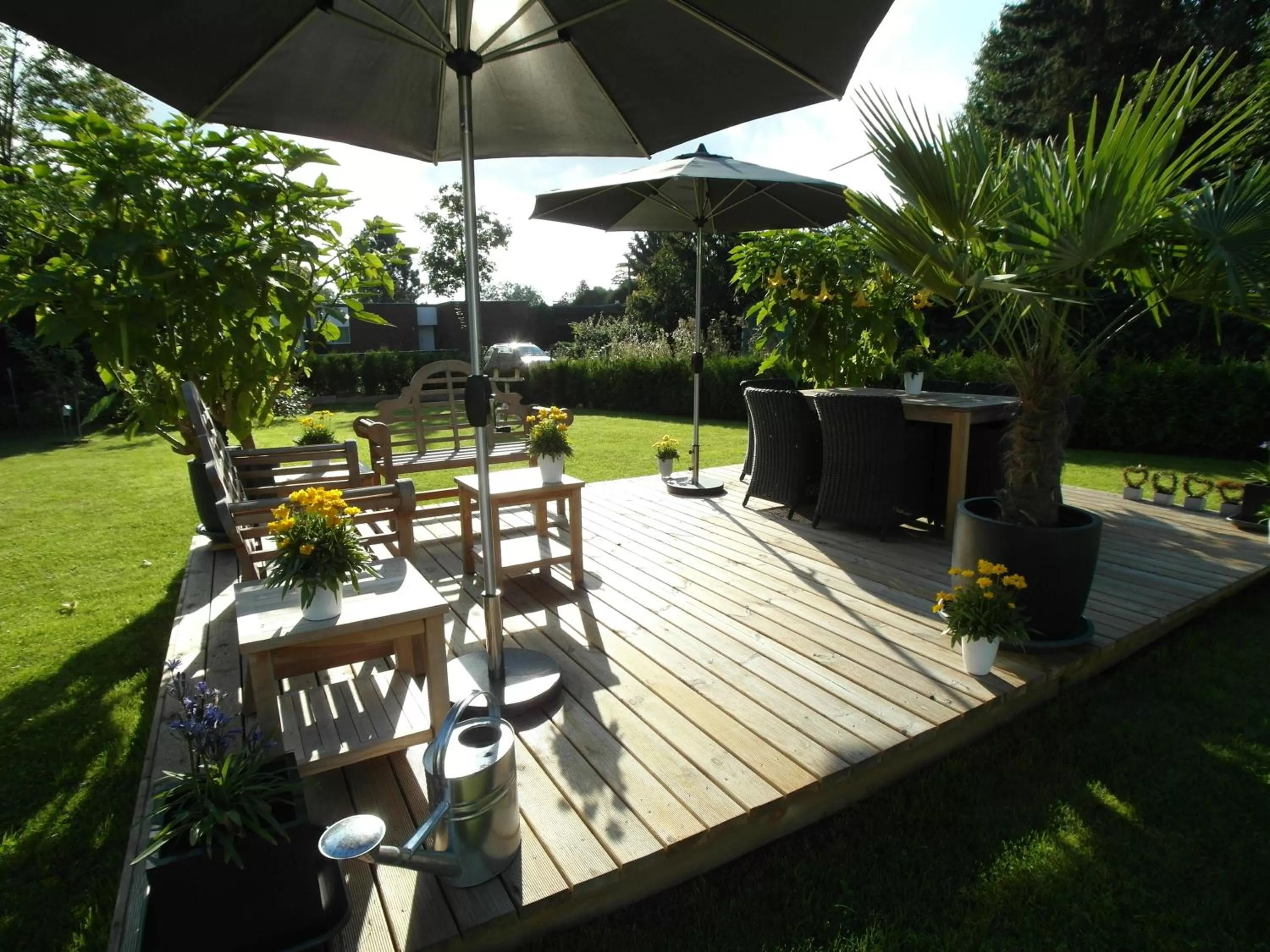 Garden in Bed & Breakfast Meerbusch